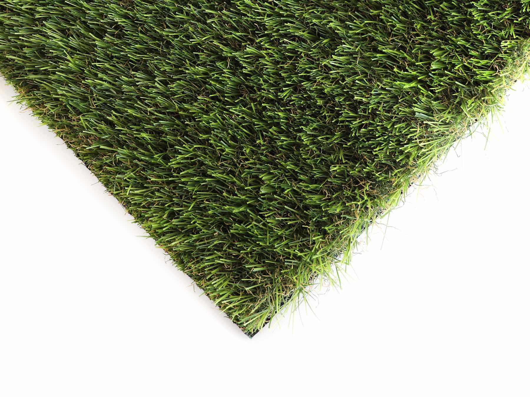 Kunstrasen "JAZZ, Gesamthöhe 40 mm, Made in Netherlands", grün, B:200cm L:100cm, Polyethylen (PE), Polypropylen, PRIMAFLOR-IDEEN IN TEXTIL, Teppiche, Rasenteppich, natürliche Optik, Drainagefunktion, witterungsbeständig 3