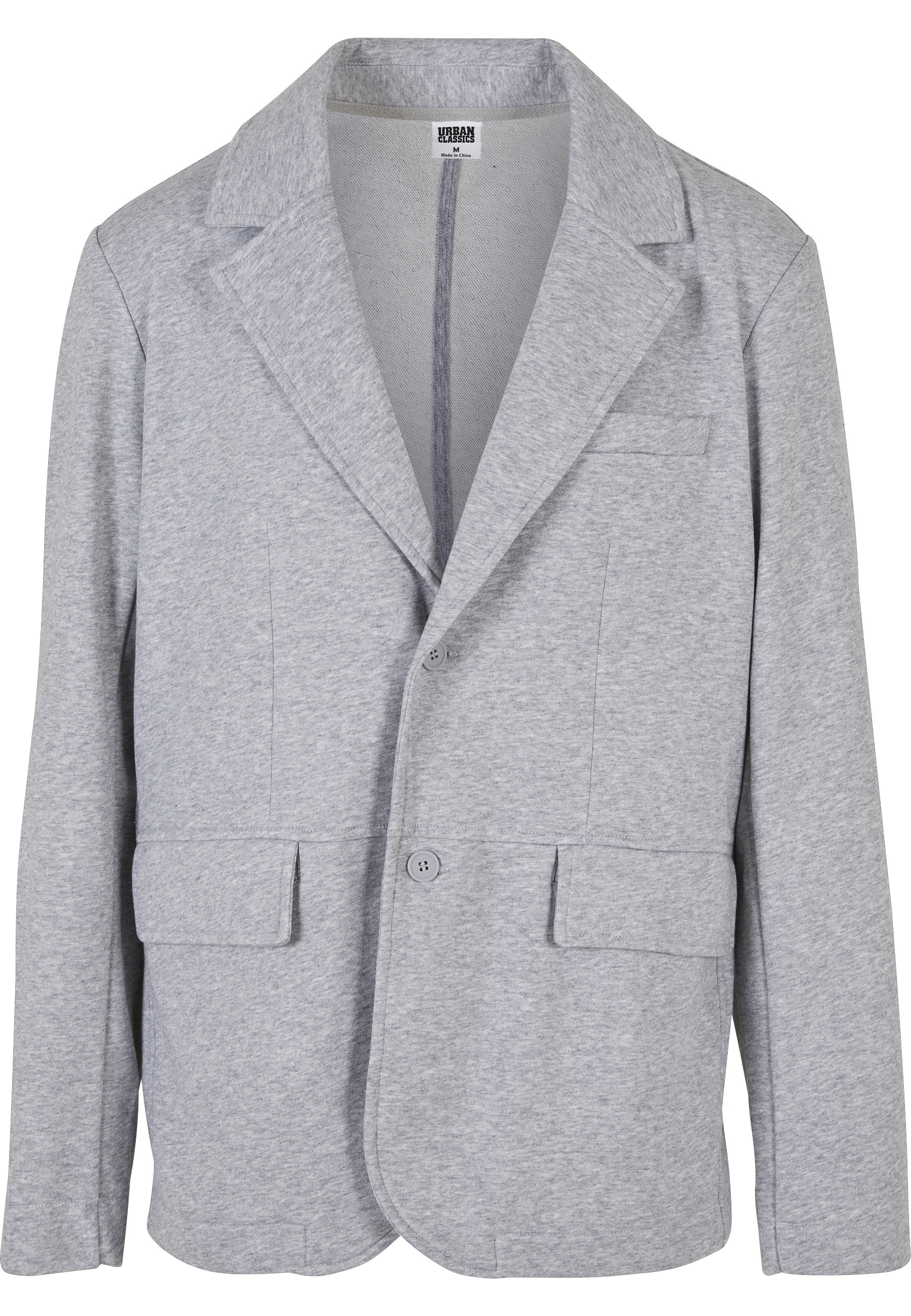 URBAN CLASSICS Outdoorjacke "Urban Classics Herren Terry Blazer" 1 Stk. tlg. ohne Kapuze