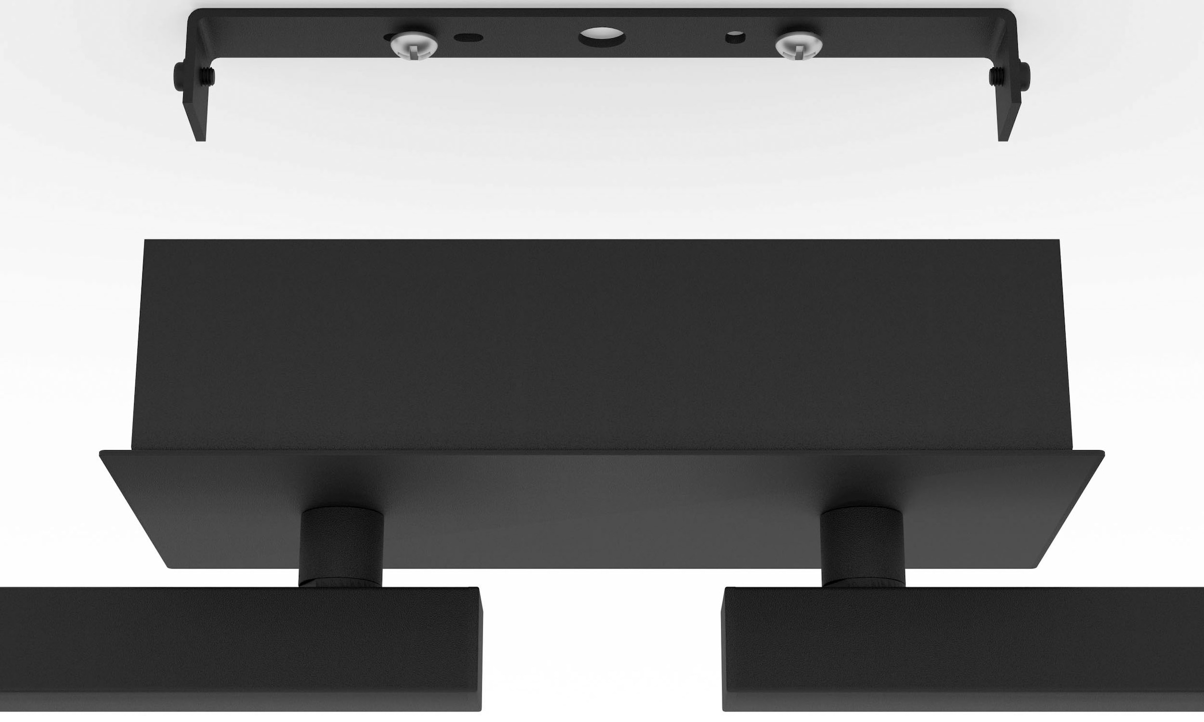EGLO Deckenspot »CARDILLIO - Warmweiß schwarz aus kaufen in | 3,3W Stahl und - BAUR Deckenspot 3,2W 2«, Alu