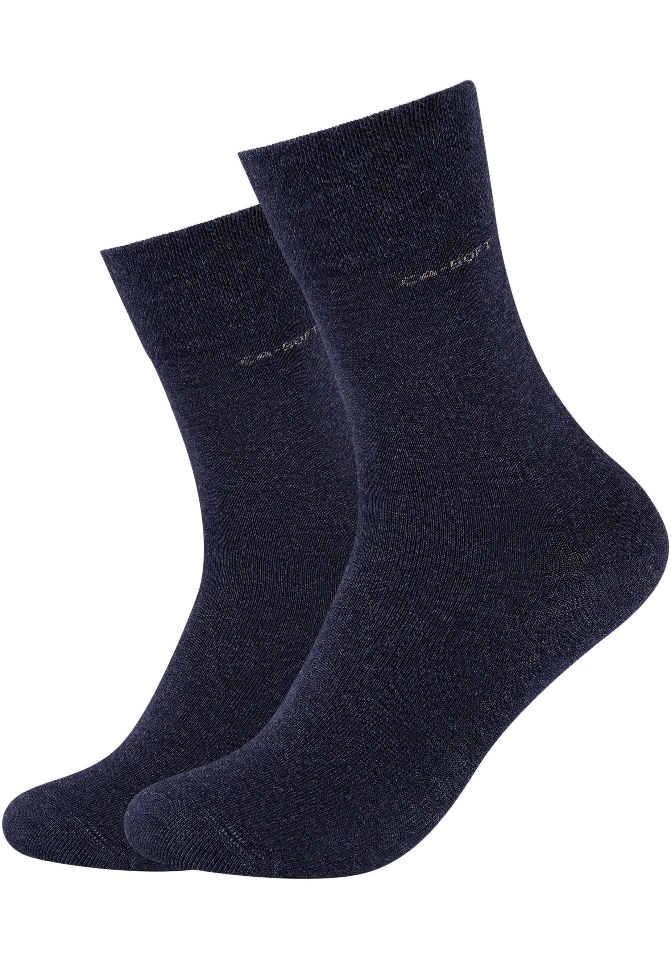Camano Socken "ca-soft", (4 Paar), mit verstärktem Fersen- und Zehenbereich günstig online kaufen