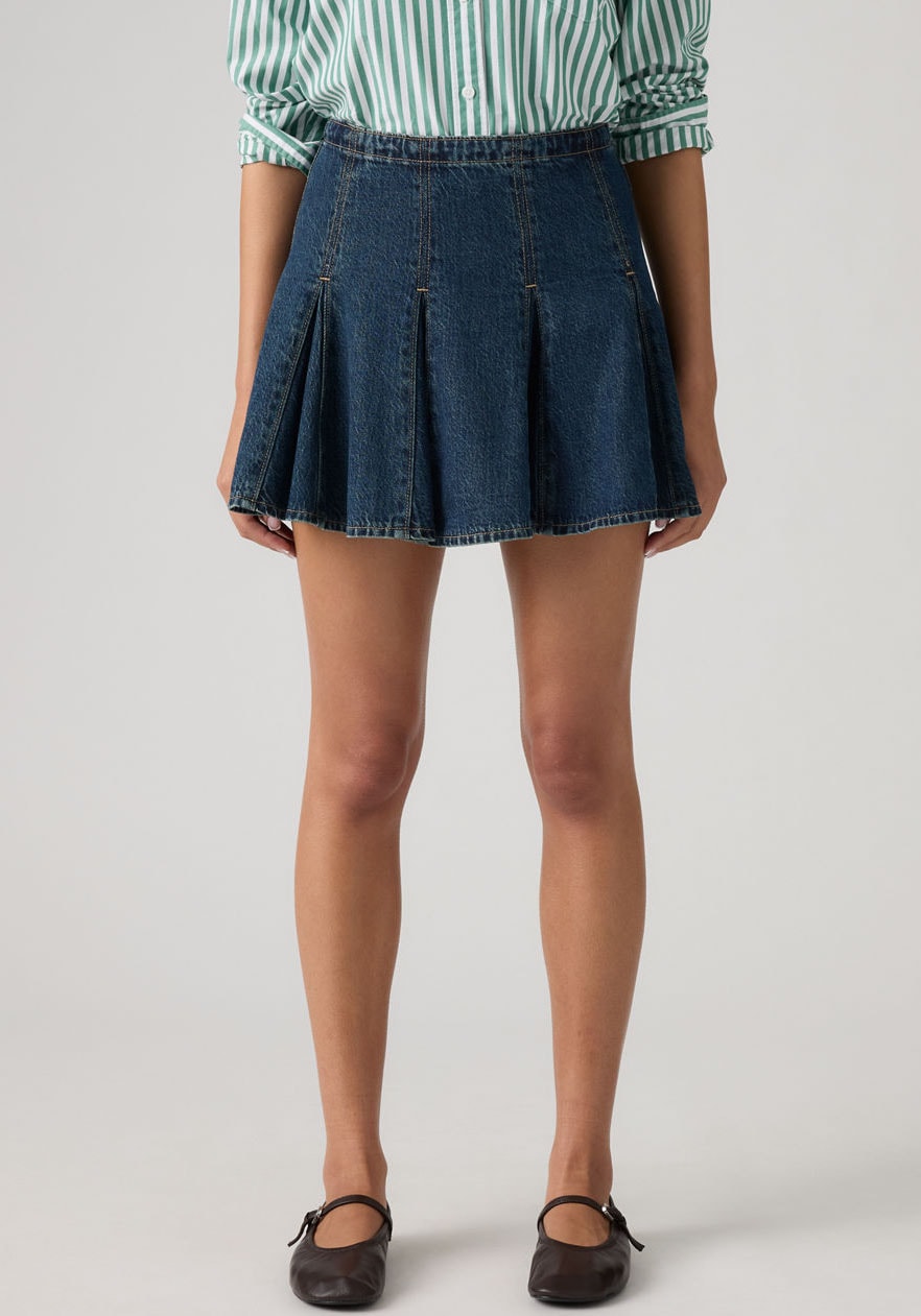Levis Midirock "GODET MINI SKIRT" Denim-Faltenrock günstig online kaufen