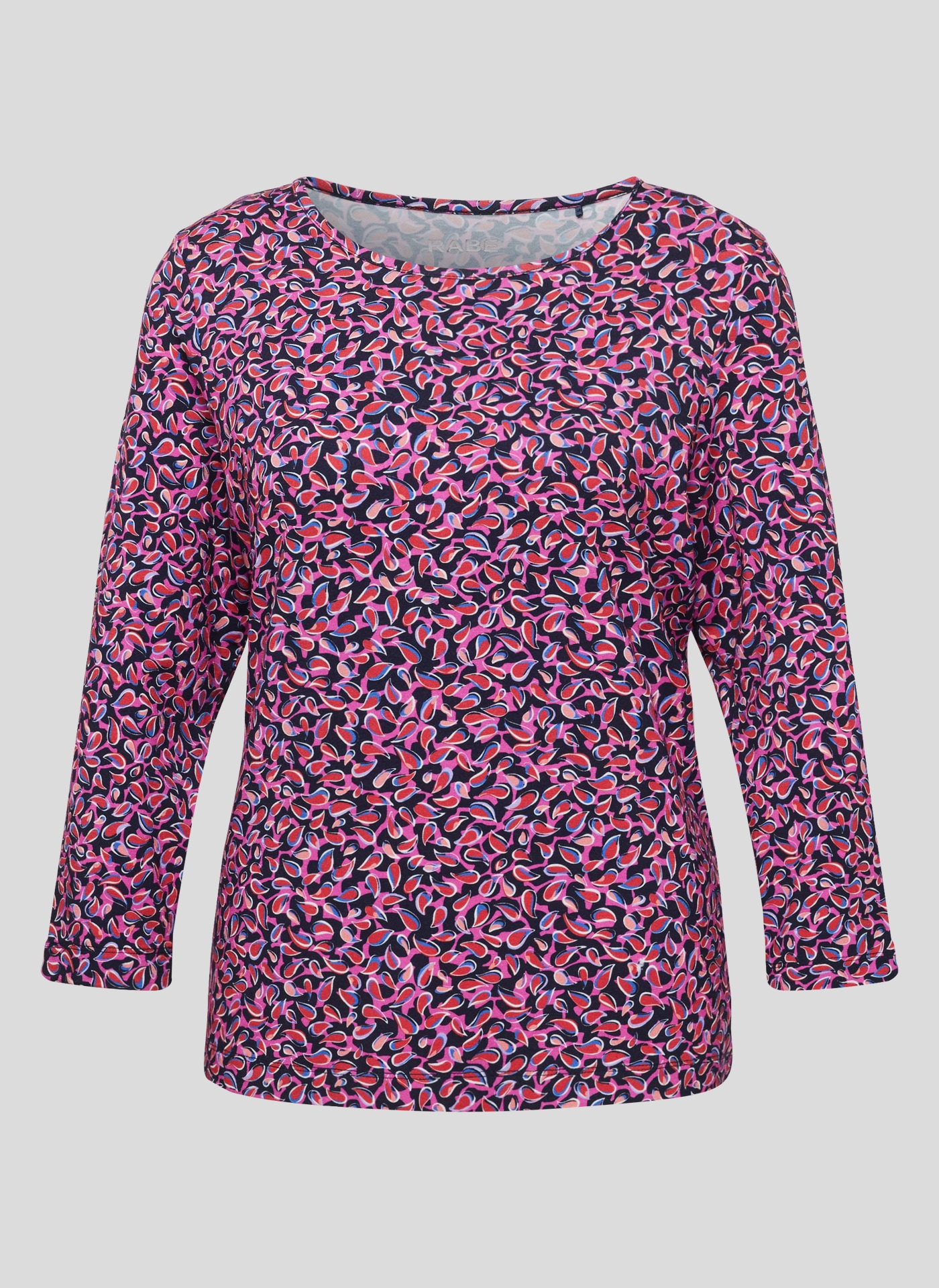 Rabe Print-Shirt »Rabe Elegantes Shirt mit farbenfrohem Blätter-Design«