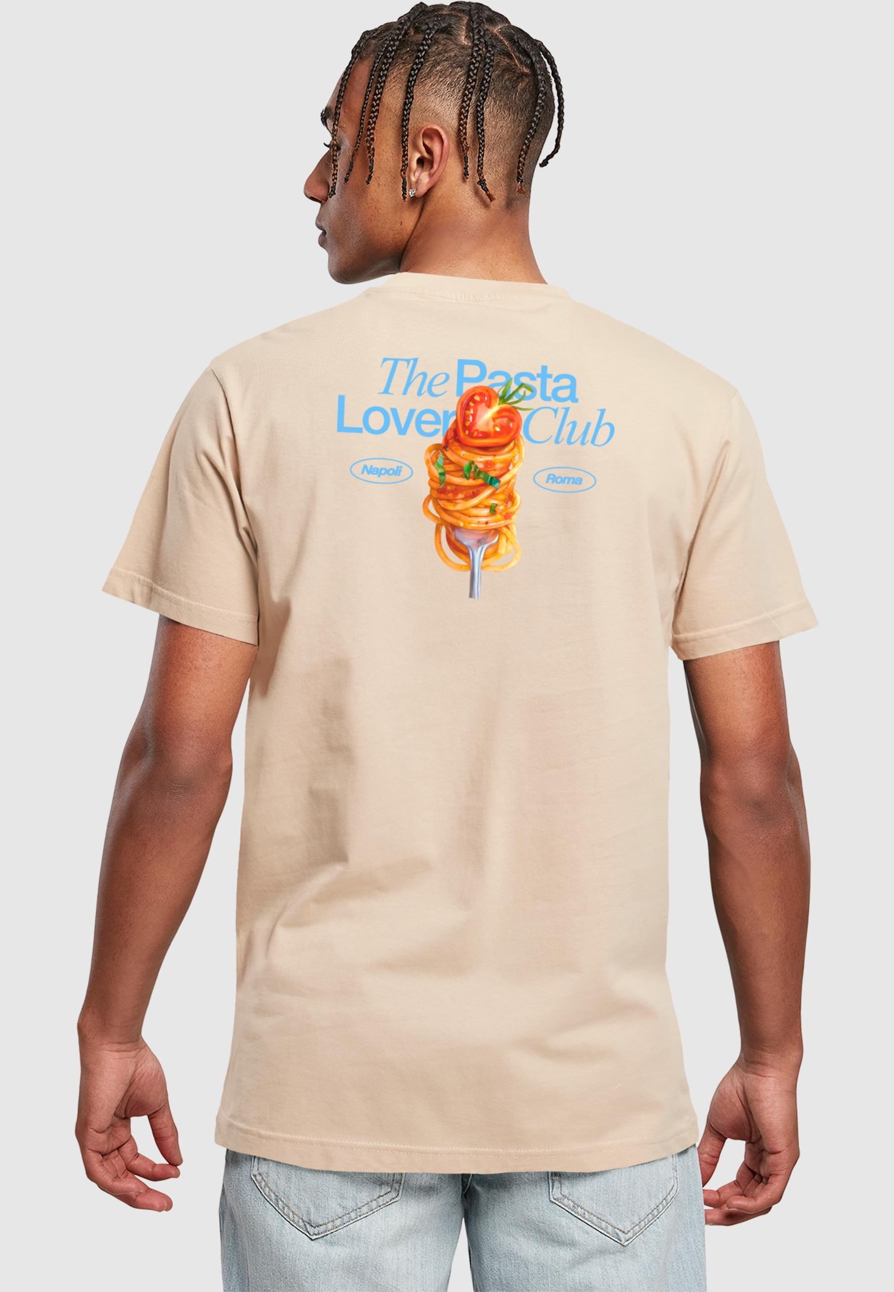 MisterTee T-Shirt »MisterTee The Pasta Lover Club Tee«, (1 tlg.)