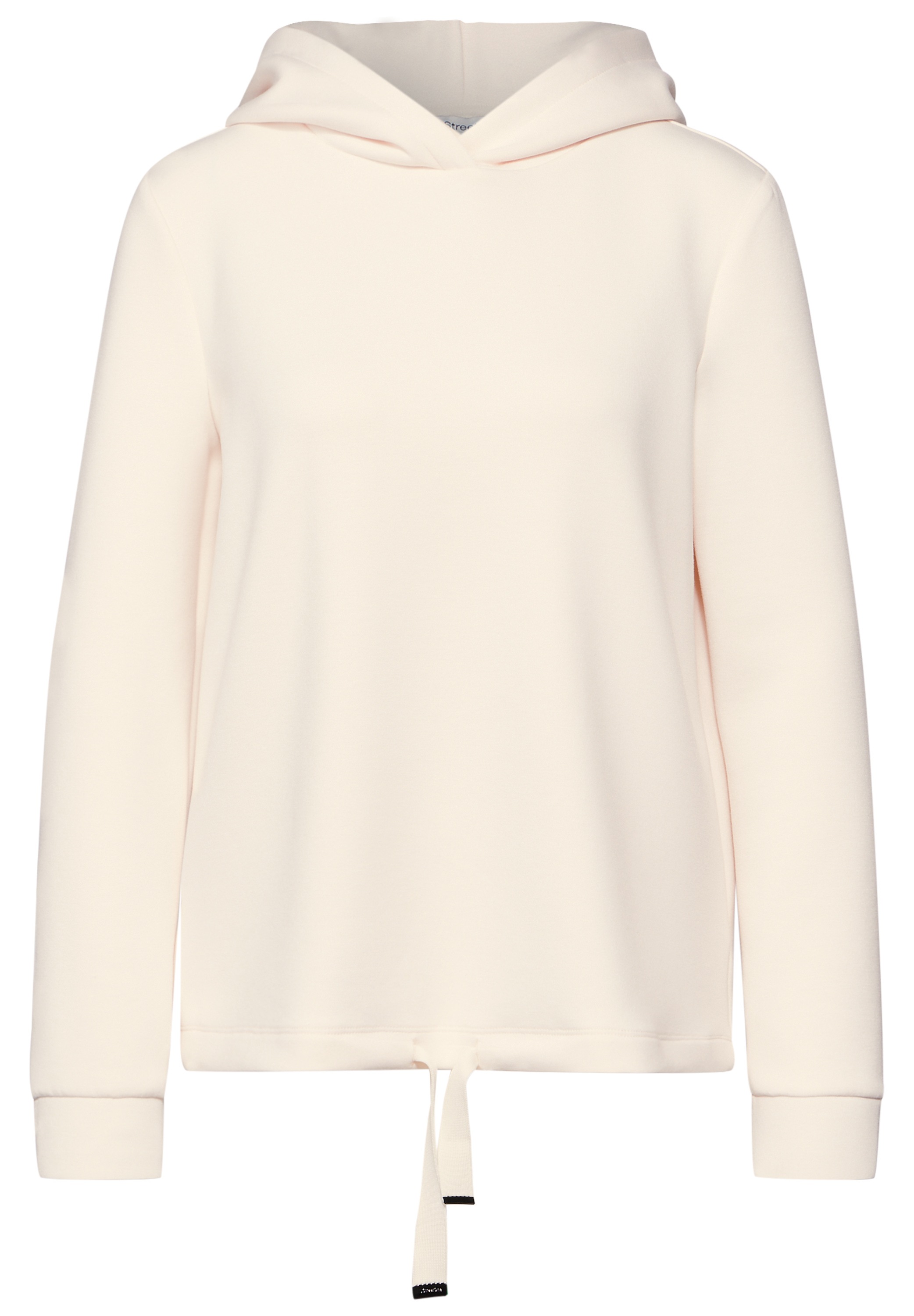 STREET ONE Hoodie , mit elastischem Materialmix
