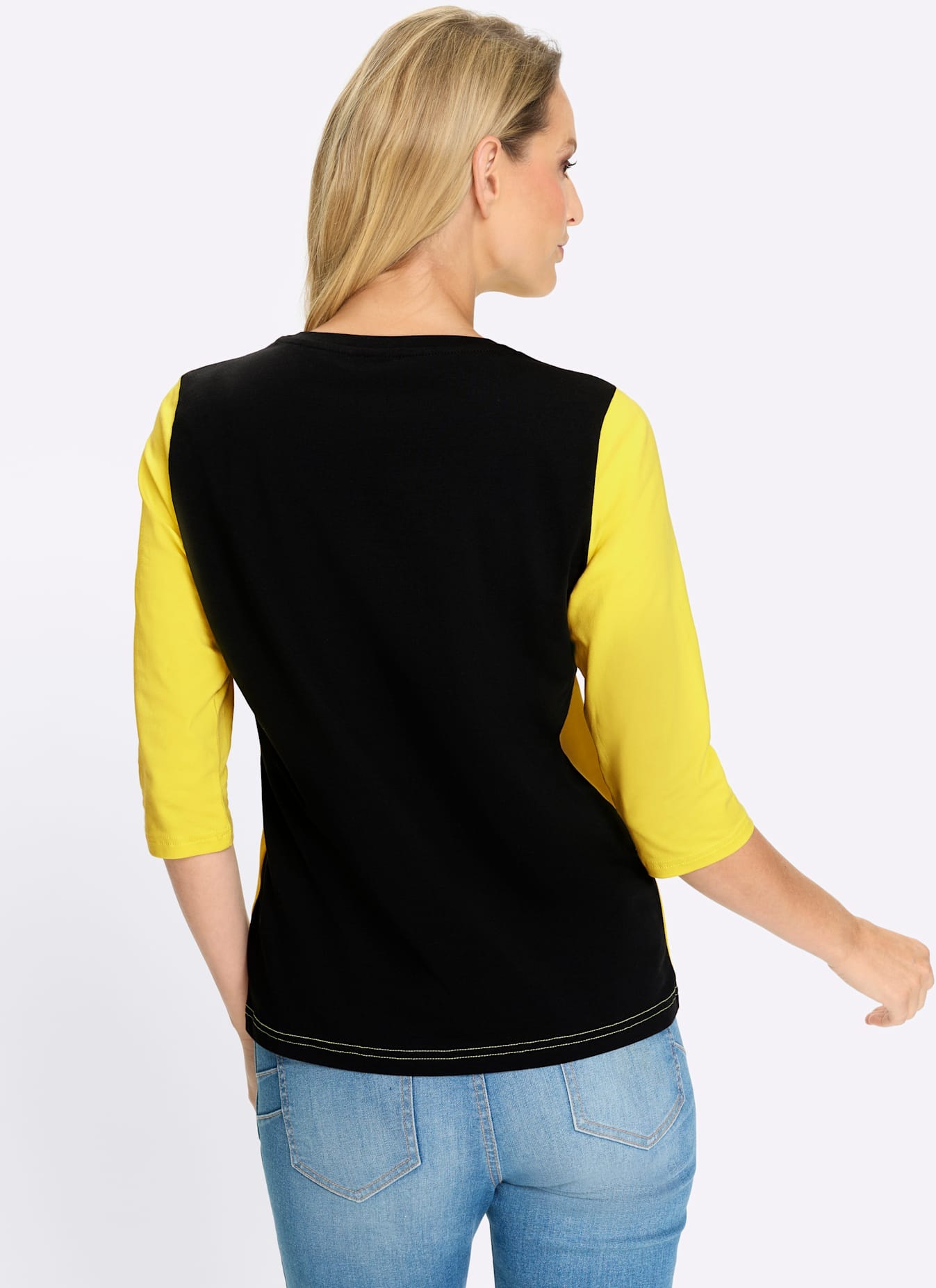 heine 3/4-Arm-Shirt »Druck-Shirt« 1 tlg.