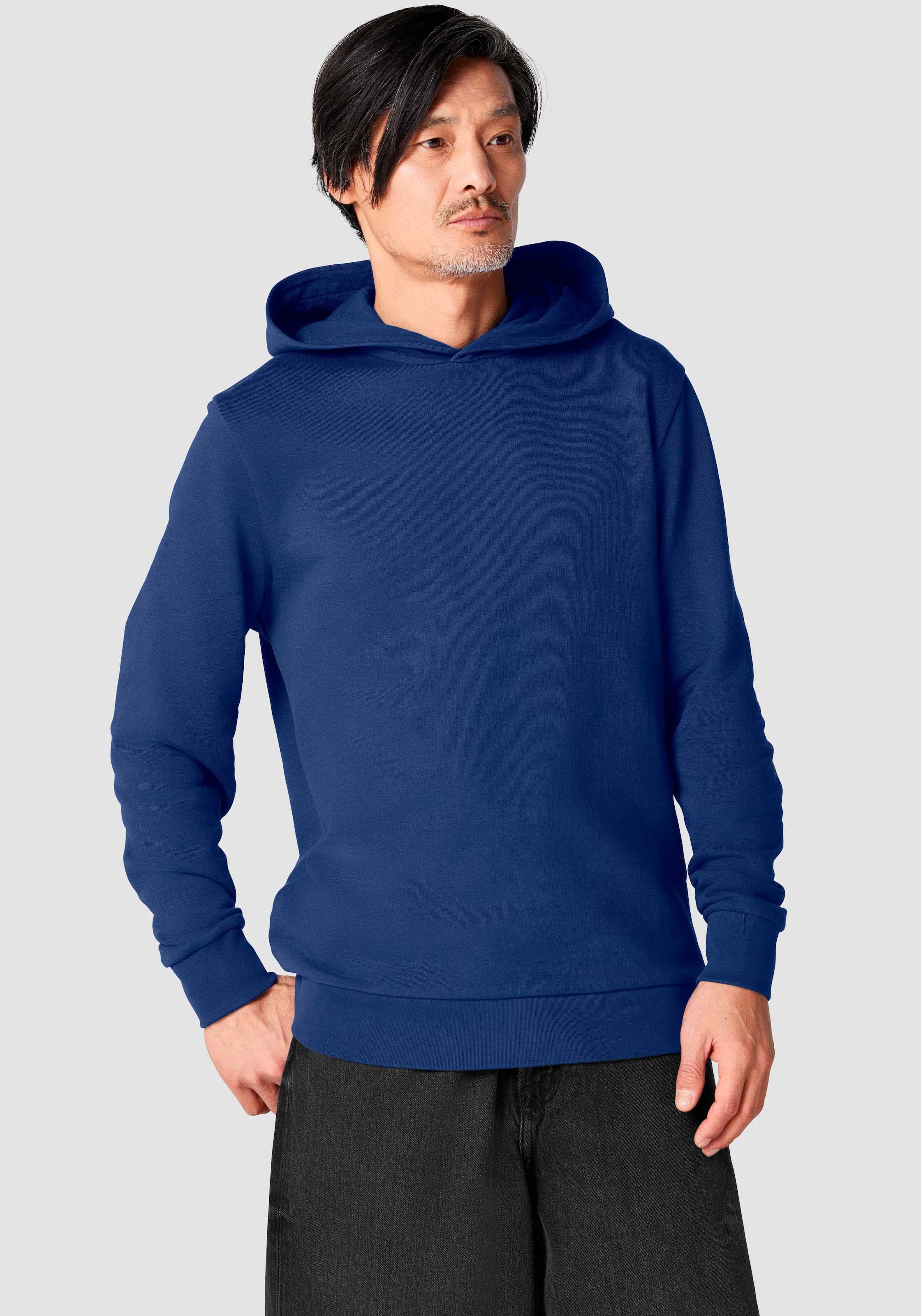 BMW Hoodie, mit farbgleichem Logo auf der Rückseite