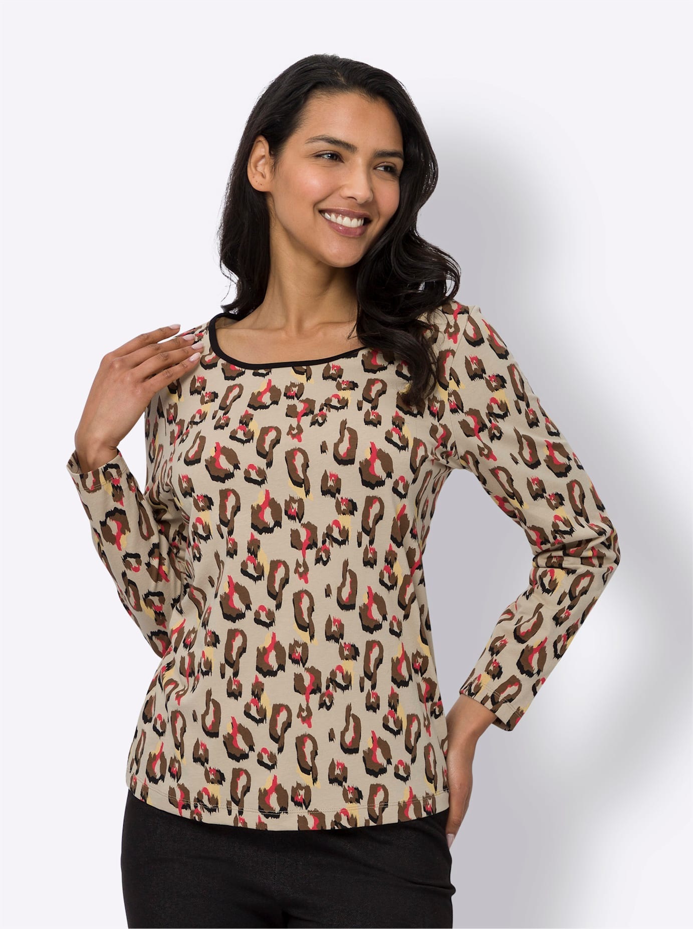 Langarmshirt "Freizeitshirt", (1 tlg.) günstig online kaufen