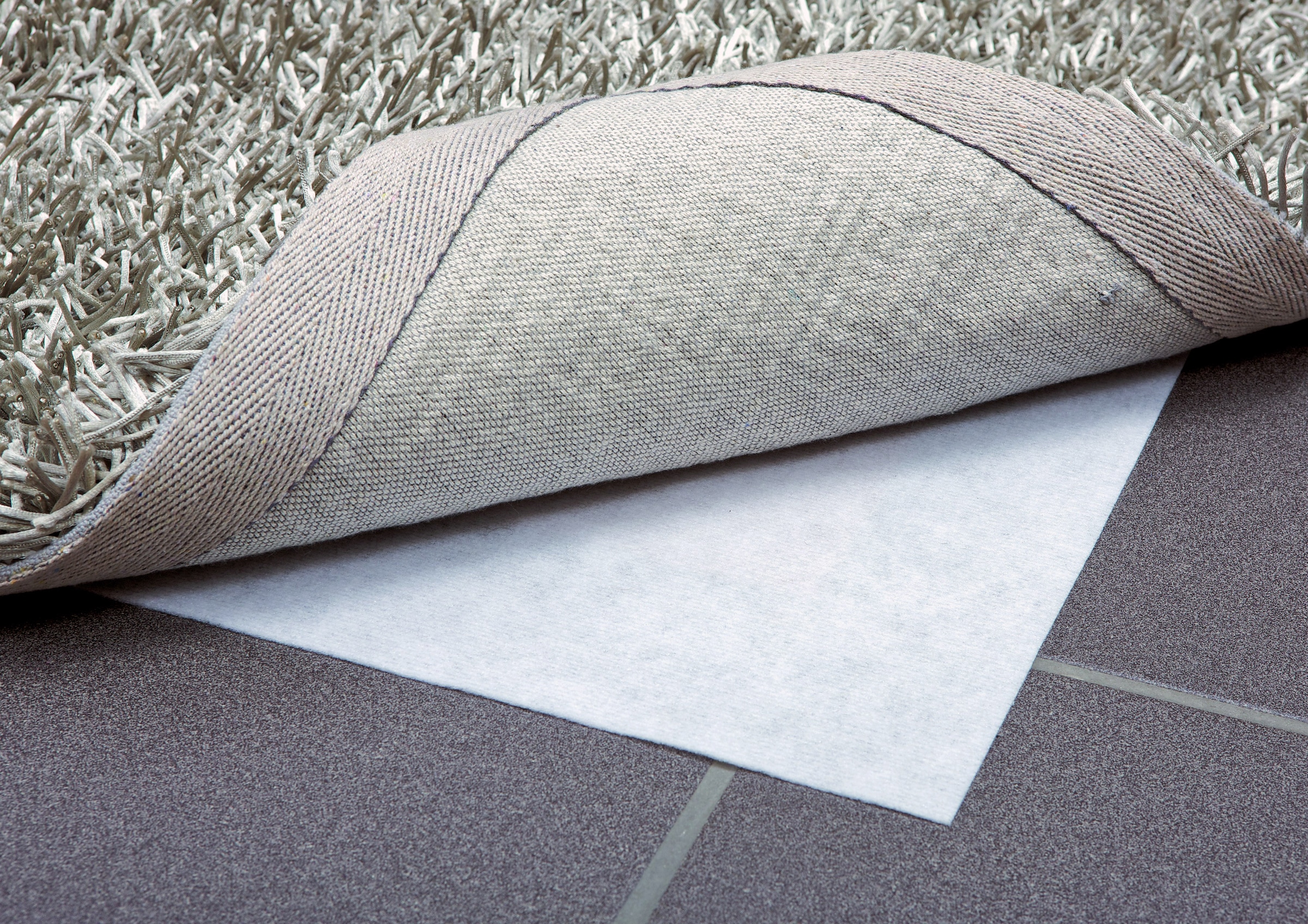 SCHÖNER WOHNEN-Kollektion Teppich "Unterlage Vlies" rechteckig 2 mm Höhe Antirutschunterlage, Teppich Stop, Vlies