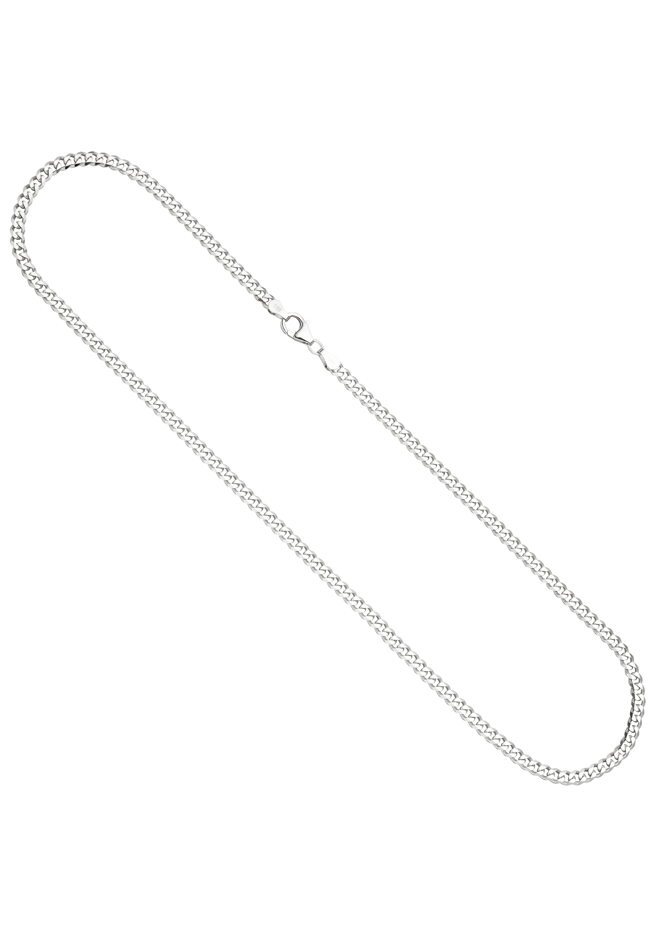 JOBO Silberkette Panzerkette 925 Silber 45 cm