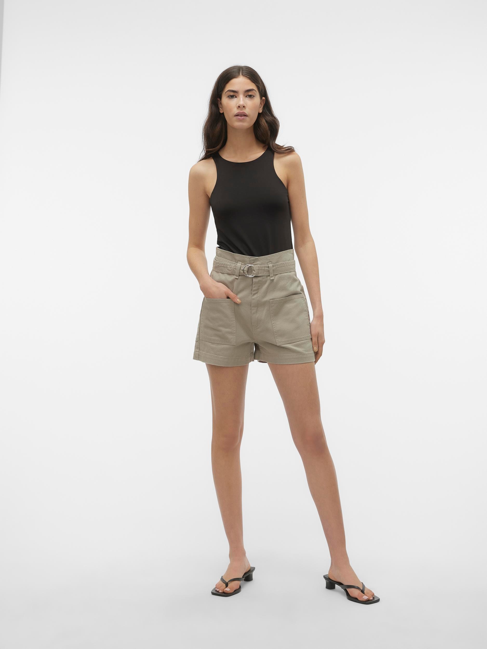 Vero Moda Shorts »VMTALIA HR BELT SHORTS«