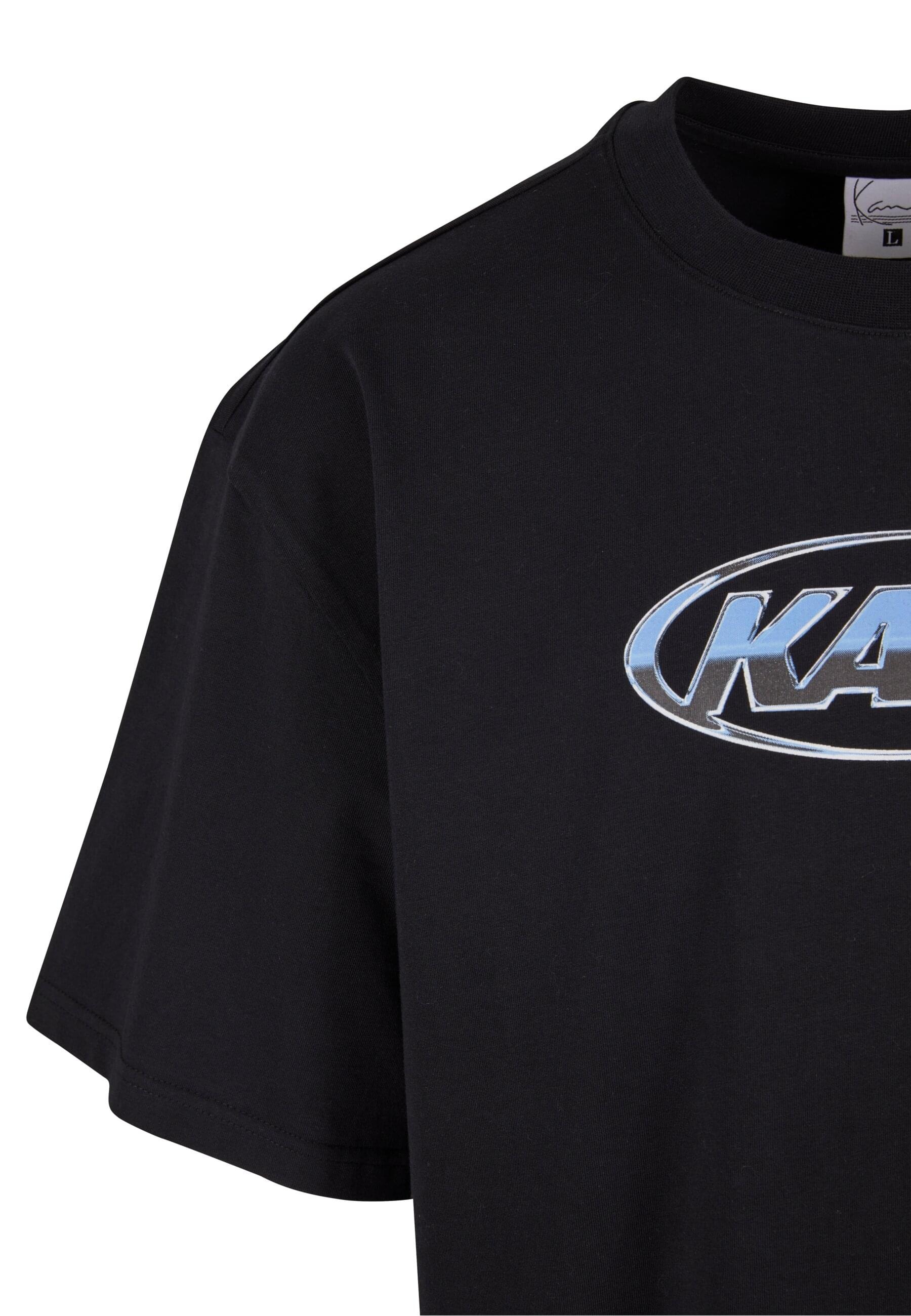 Karl Kani T-Shirt »Karl Kani Woven Signature Chrome LOGo Crop Tee«, (1 tlg.)