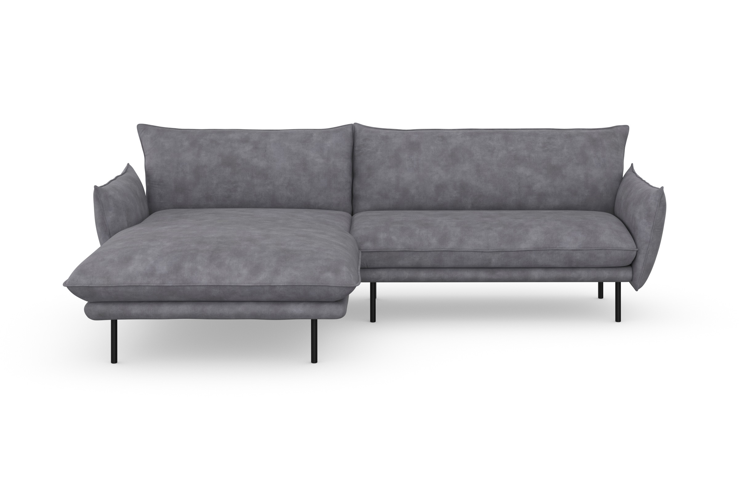andas Ecksofa »Stine L-Form«, Besonderes Design durch Kissenoptik und Keder, by Morten Georgsen
