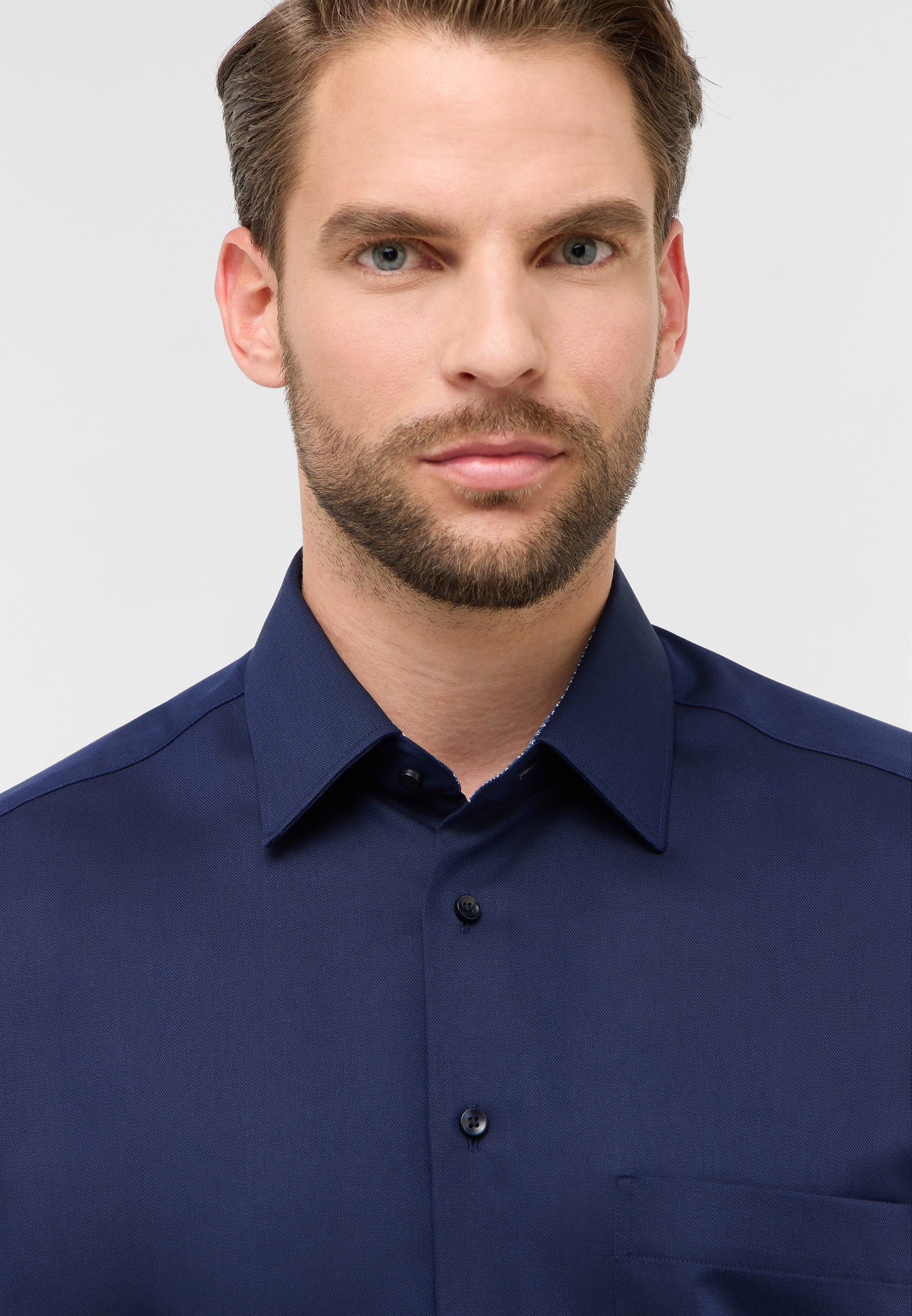 Thumbnail - Eterna Langarmhemd "COMFORT FIT" NON IRON (bügelfrei)