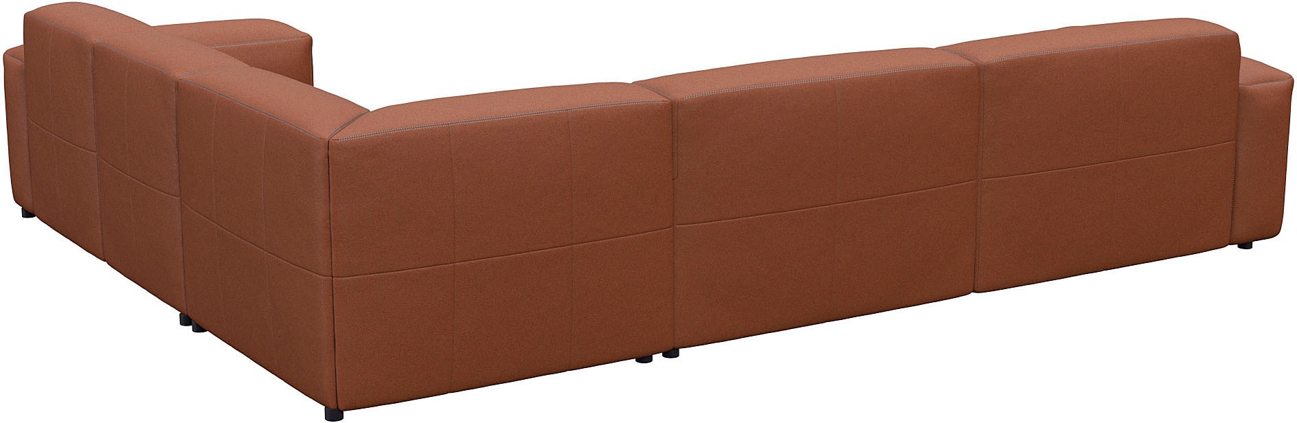 FLEXLUX Ecksofa »Lucera, super bequem durch hochwertigen Sitzaufbau mit Kaltschaum«, modern & anschmiegsam, L-Form, Designsofa