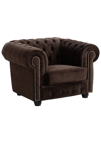 Max Winzer ® Chesterfield fotelis »Rover« su subt...