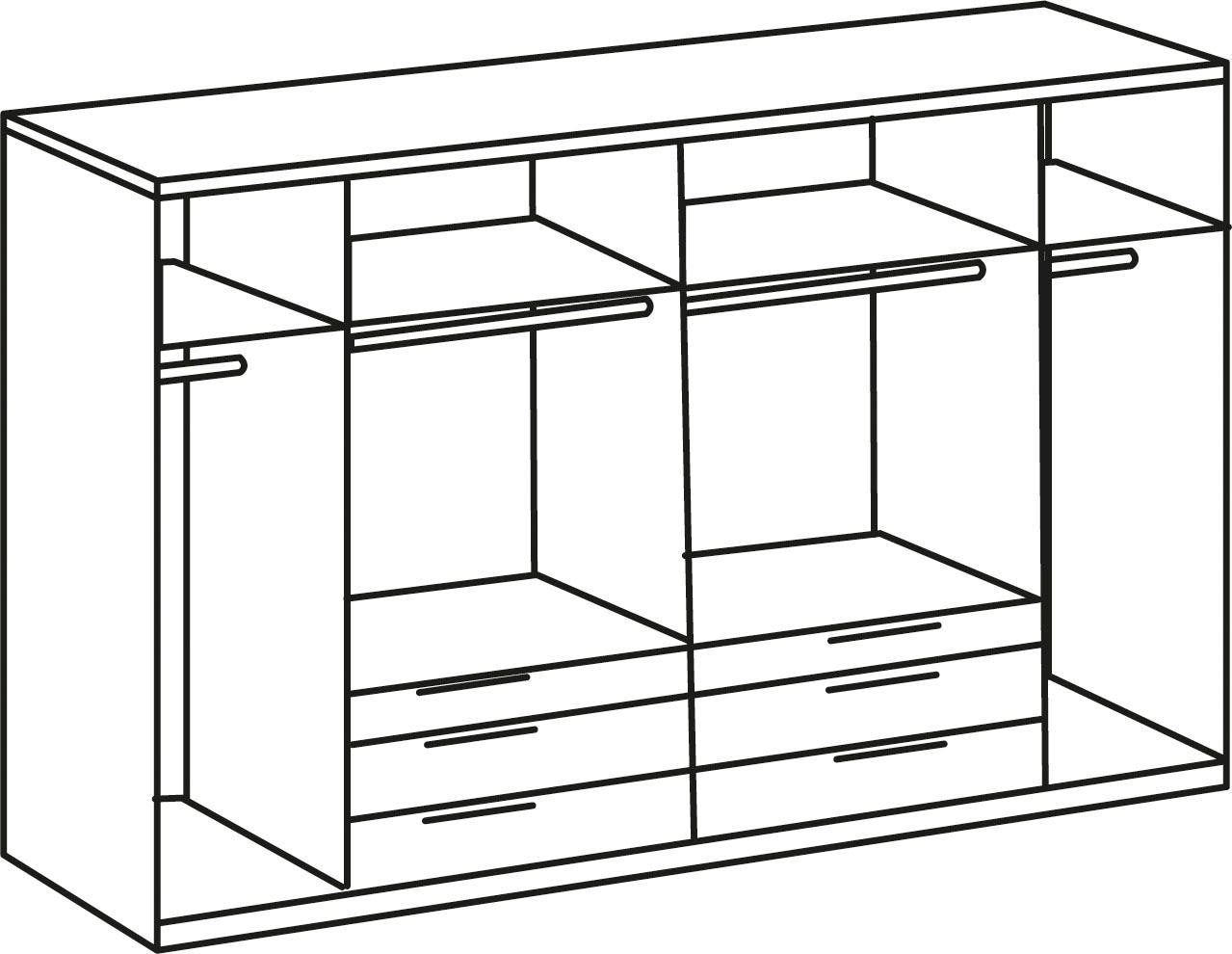 Wimex Kleiderschrank »Detroit by fresh to go«