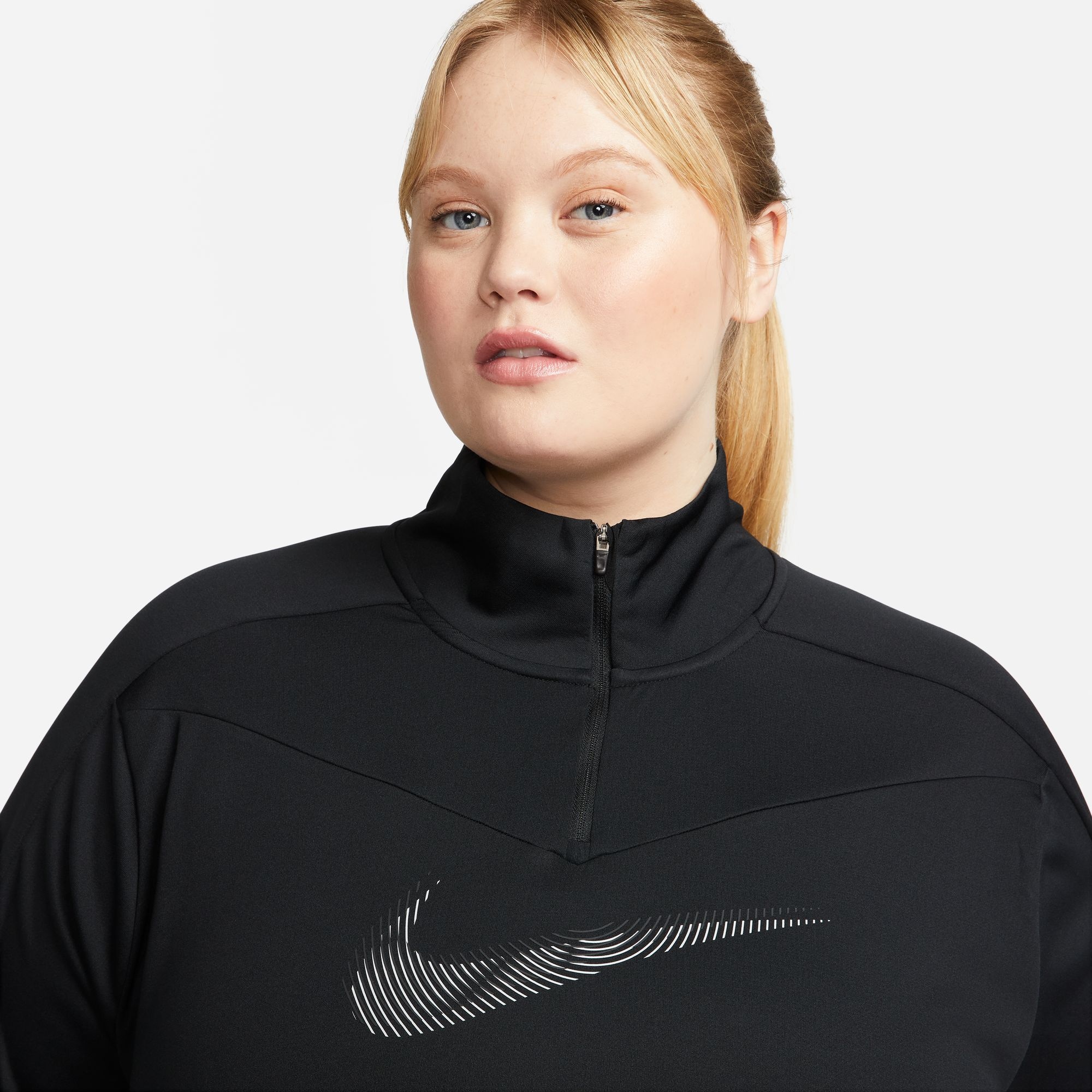 Nike Laufshirt 1/-ZIP (PLUS BAUR SIZE)« TOP RUNNING WOMEN\'S »DRI-FIT online kaufen SWOOSH 