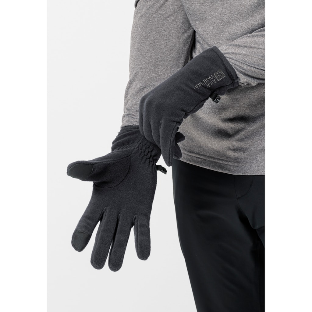 Jack Wolfskin Fleecehandschuhe »REAL STUFF GLOVE«