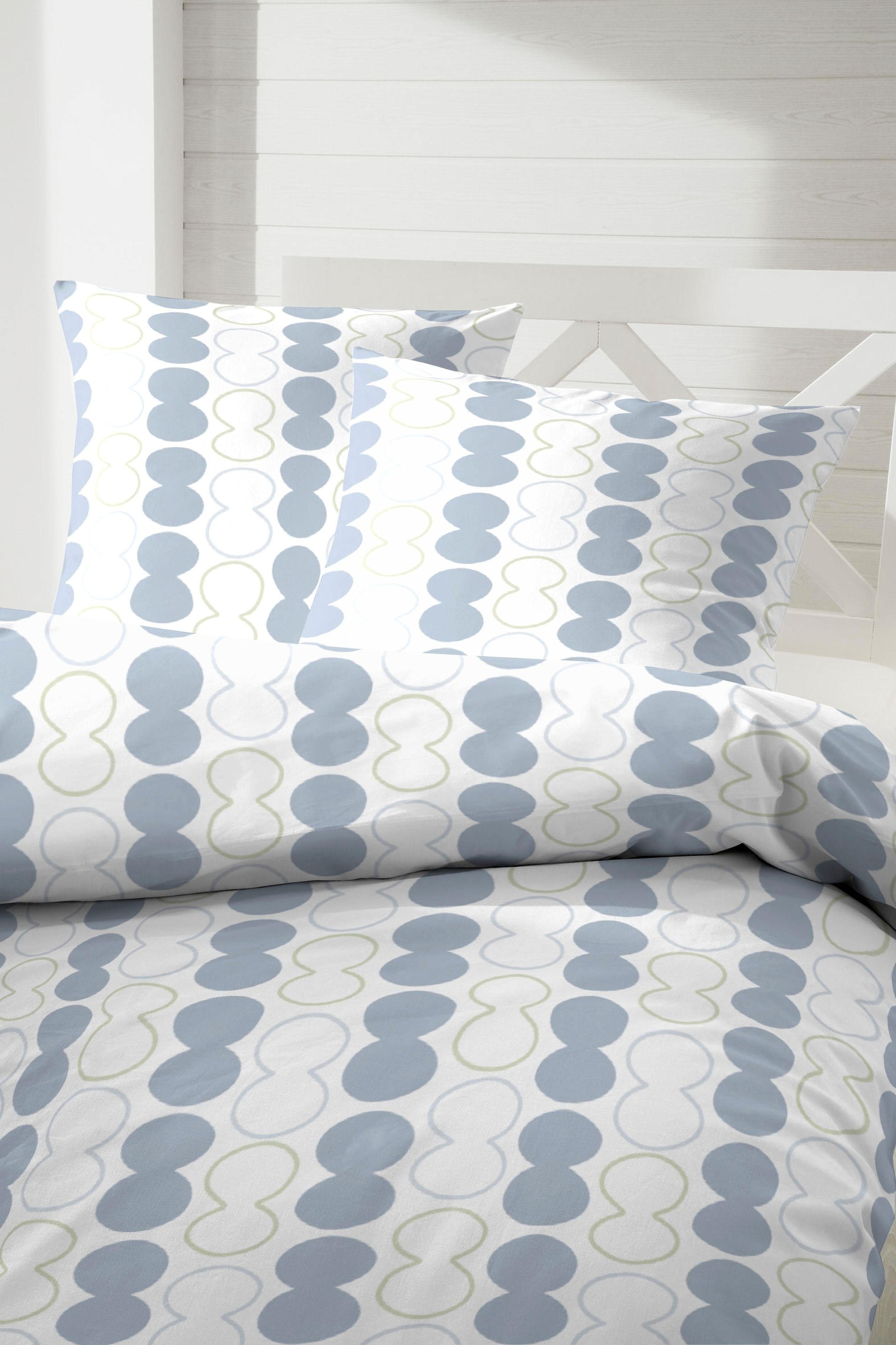 Primera Bettwäsche "the chain" 2 Stk. mit Kettenmuster günstig online kaufen