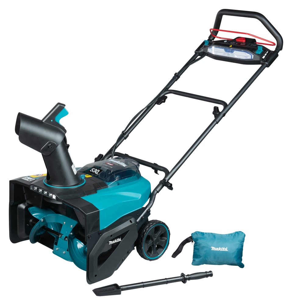 Makita Akku-Schneefräse »»SN001GZ« 40V max., XGT, 530 mm, 180°, ohne Akku und Ladegerät« kompakt  mit 530mm Räumbreite, stufenlosem Auswurf & LED-Beleuchtung