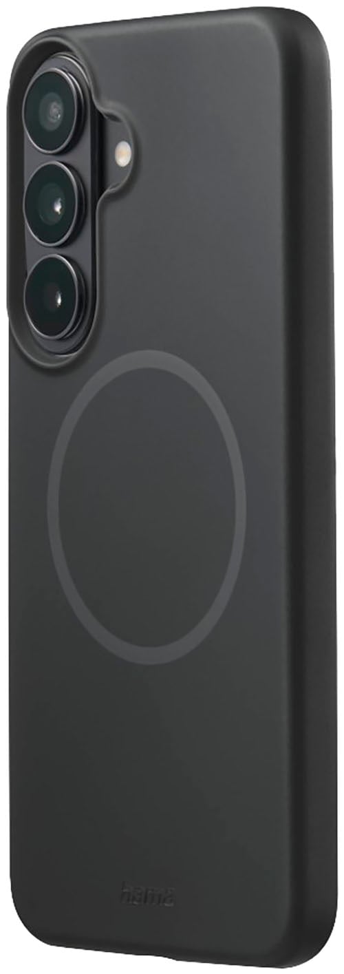 Hama Smartphone-Hülle »Handyhülle magnetisch für Samsung Galaxy S26 FE« Smartphones Magnetring, Qi2-kompatibel, Kratzschutz, Rubber-Oil-Finish