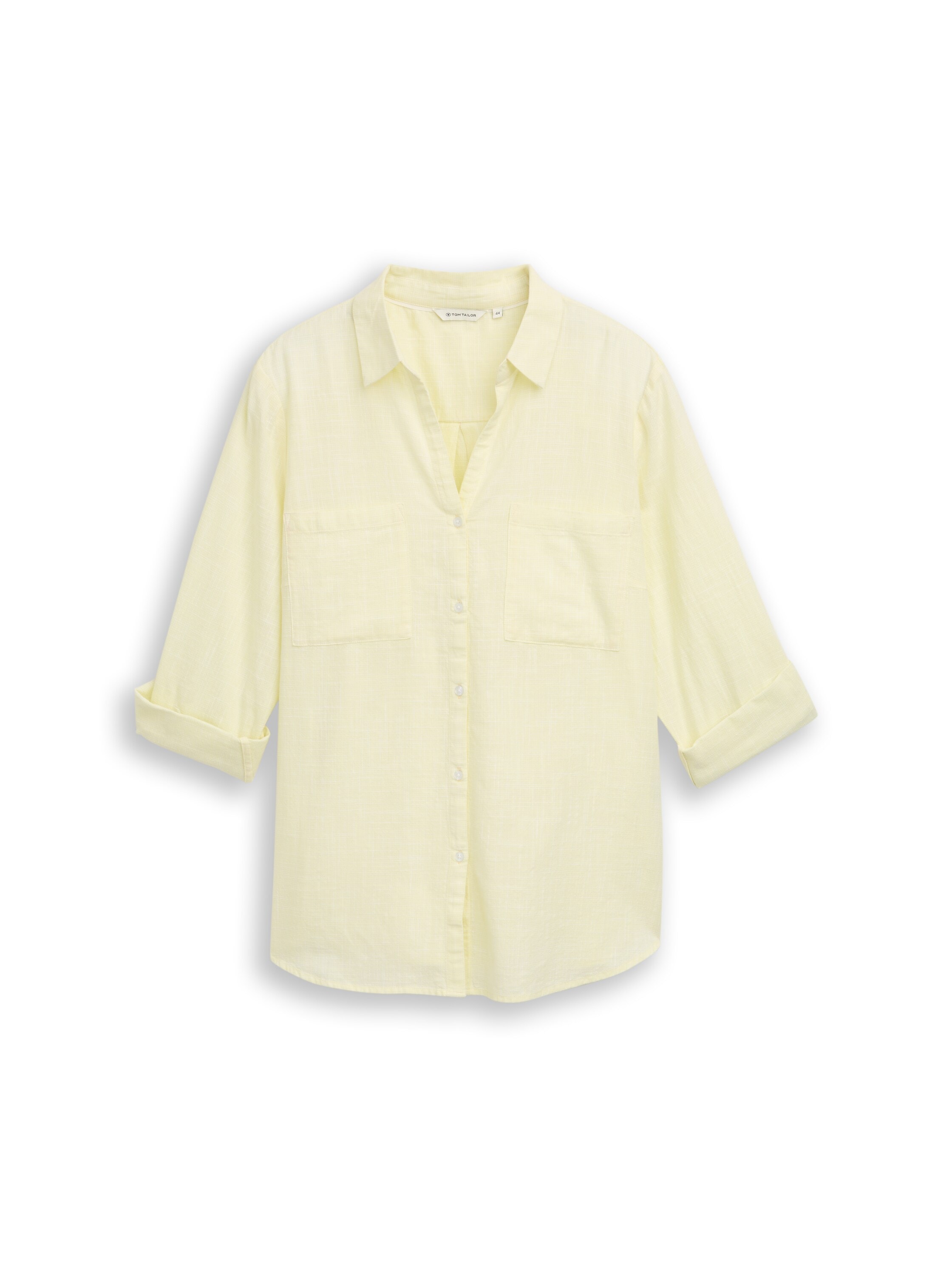 TOM TAILOR PLUS Shirtbluse »TTP Blouse« mit aufgesetzten Brusttaschen