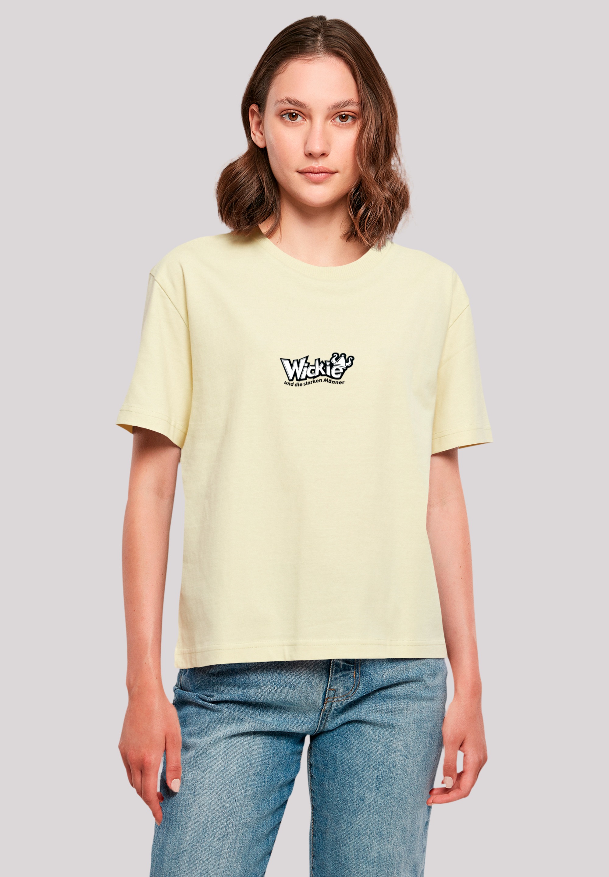 F4NT4STIC T-Shirt »Wickie und die starken Männer«, Nostalgie, Retro Print, Kinderserie