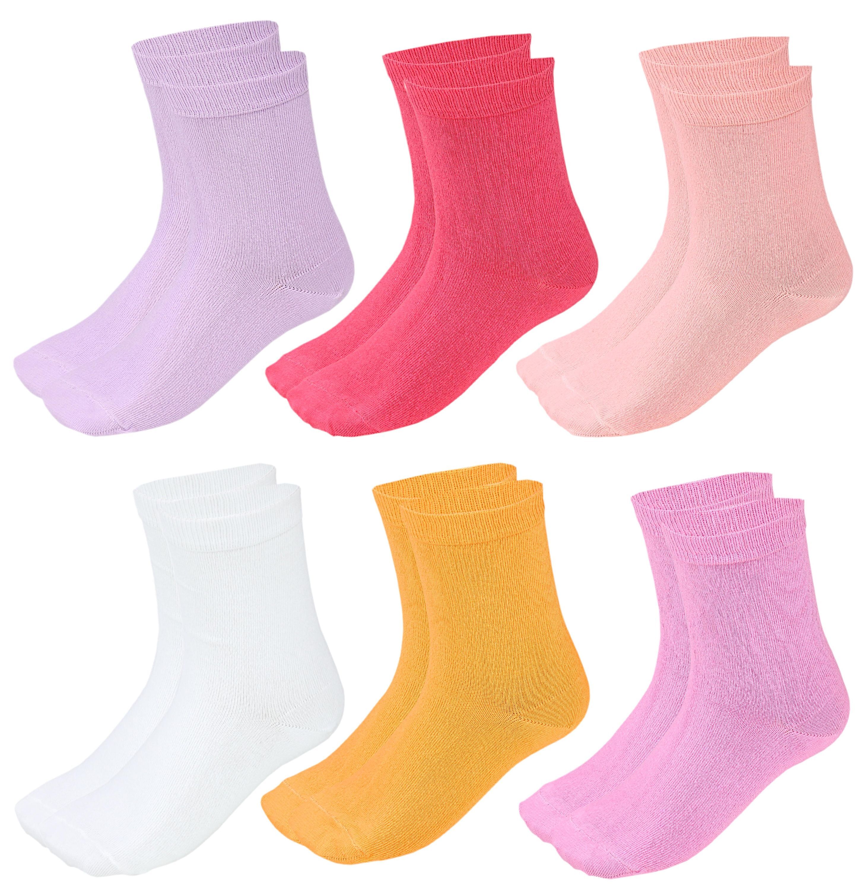 TupTam Kurzsocken "Socken Kinder Socken Mädchen Jungen Bunt Gemustert 6er Pack"