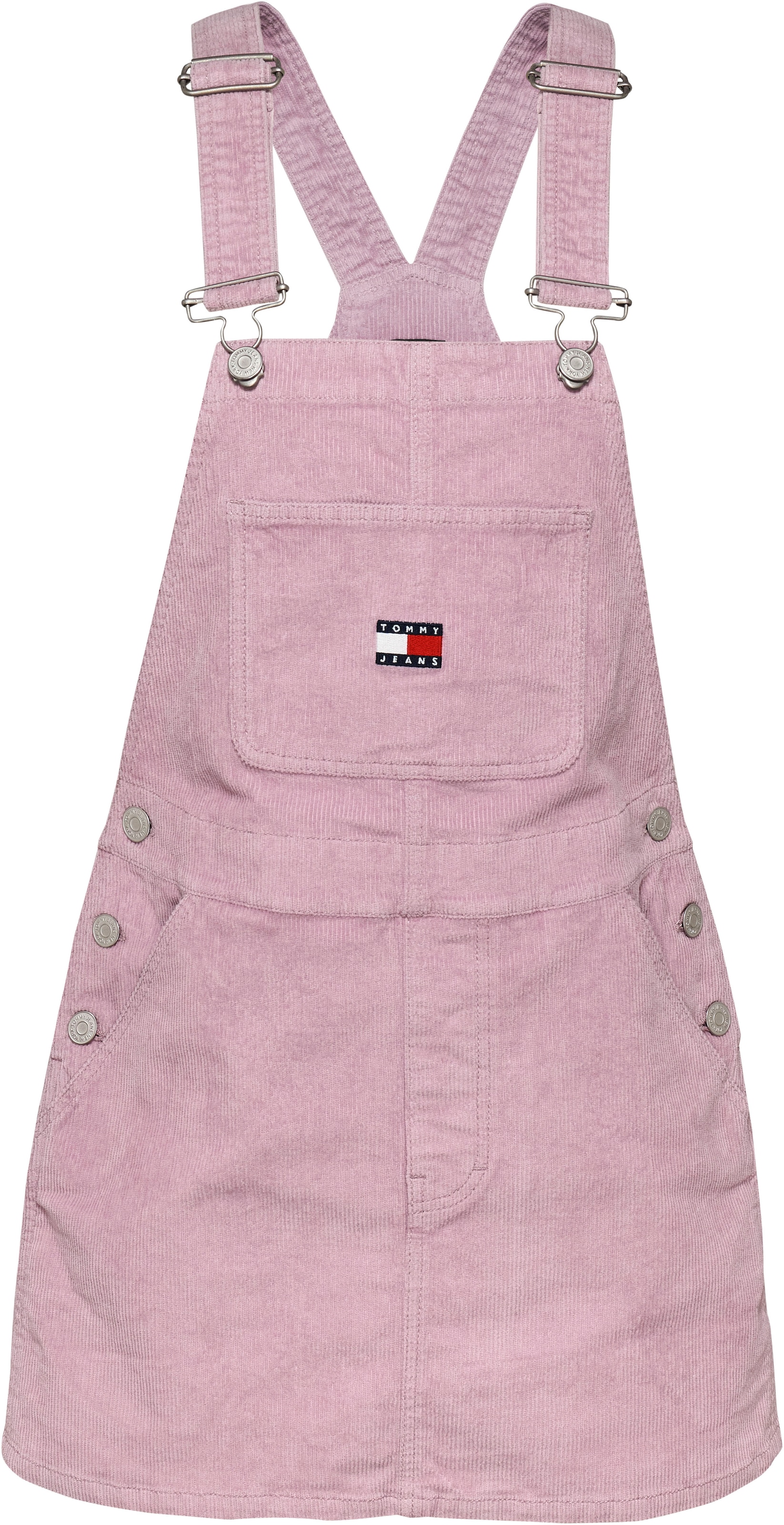 Tommy Jeans Latzkleid »TJW WASH CORD DUNGAREE DRESS EXT«, aus Cord