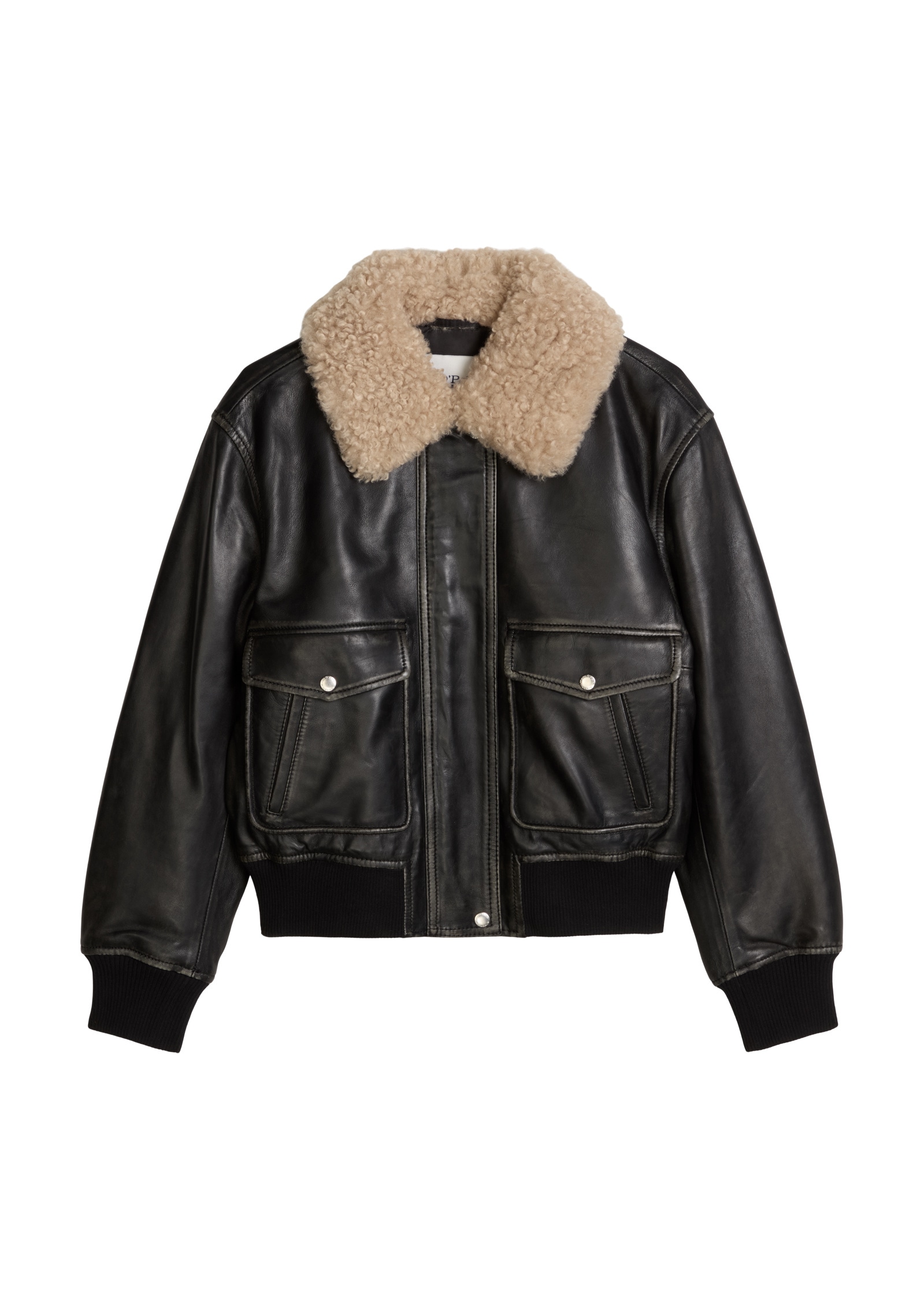 Marc O'Polo DENIM Lederjacke »aus softem Lammnappaleder«