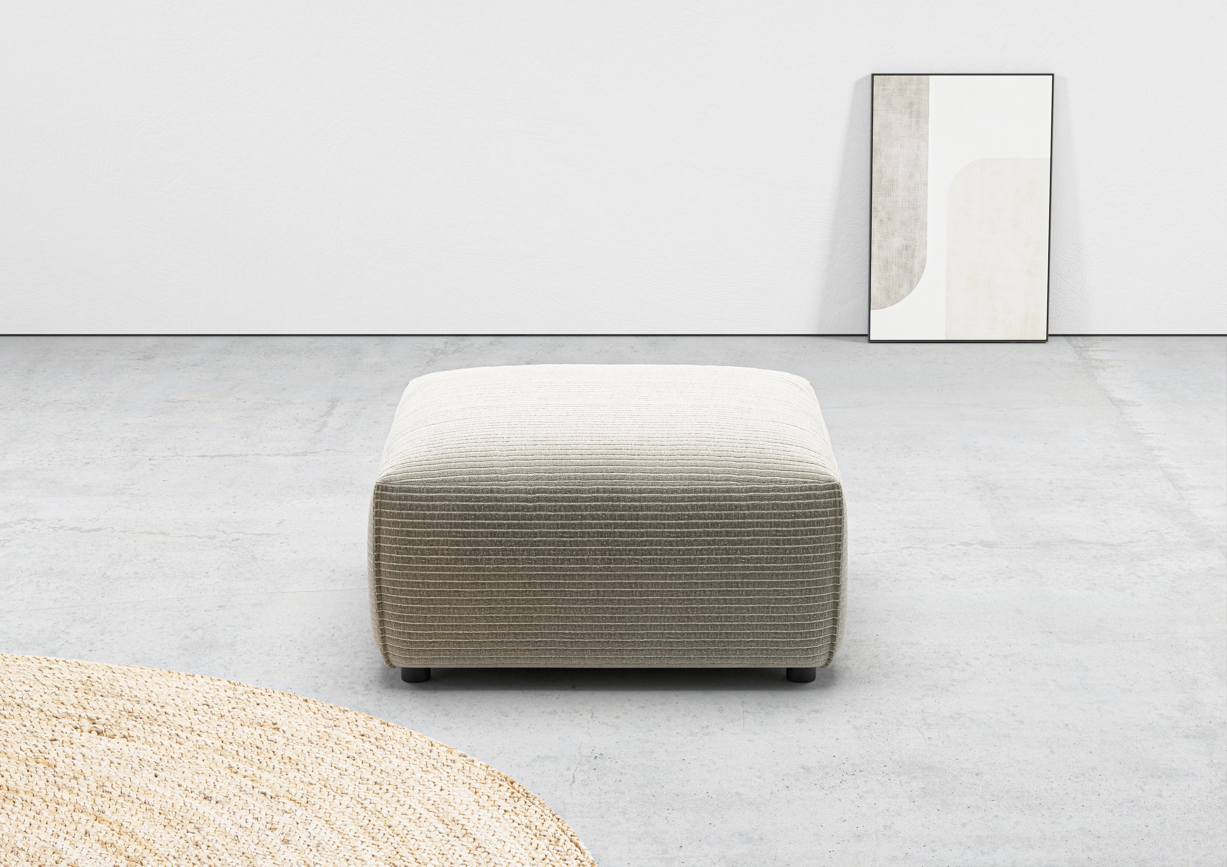 Home affaire Hocker "Glimminge auch in Breitcord, Feincord und Easy care-Bezug" passend zur Serie "Glimminge"