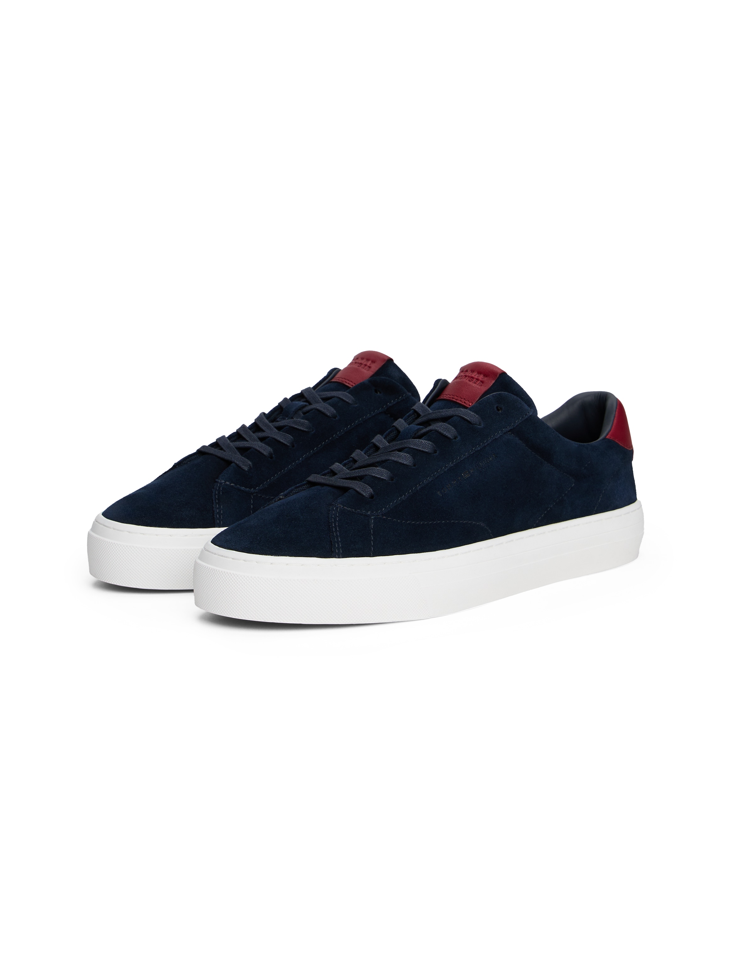 Tommy Hilfiger Sneaker "PREMIUM DRESS CUPSOLE SUEDE", Freizeitschuh, Halbsc günstig online kaufen