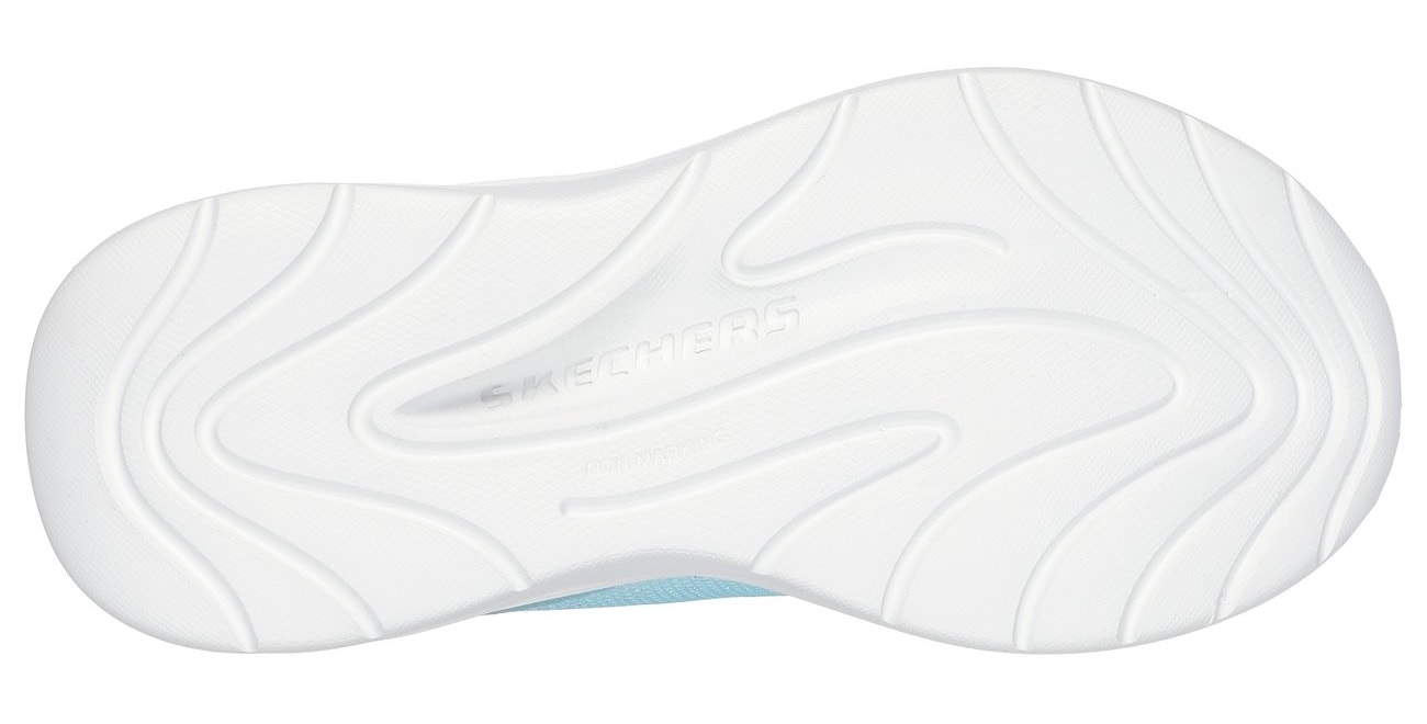 Skechers Sneaker »WAVE 92«, Schlupfschuh mit Glitzer für Mädchen, Größenschablone zum Download