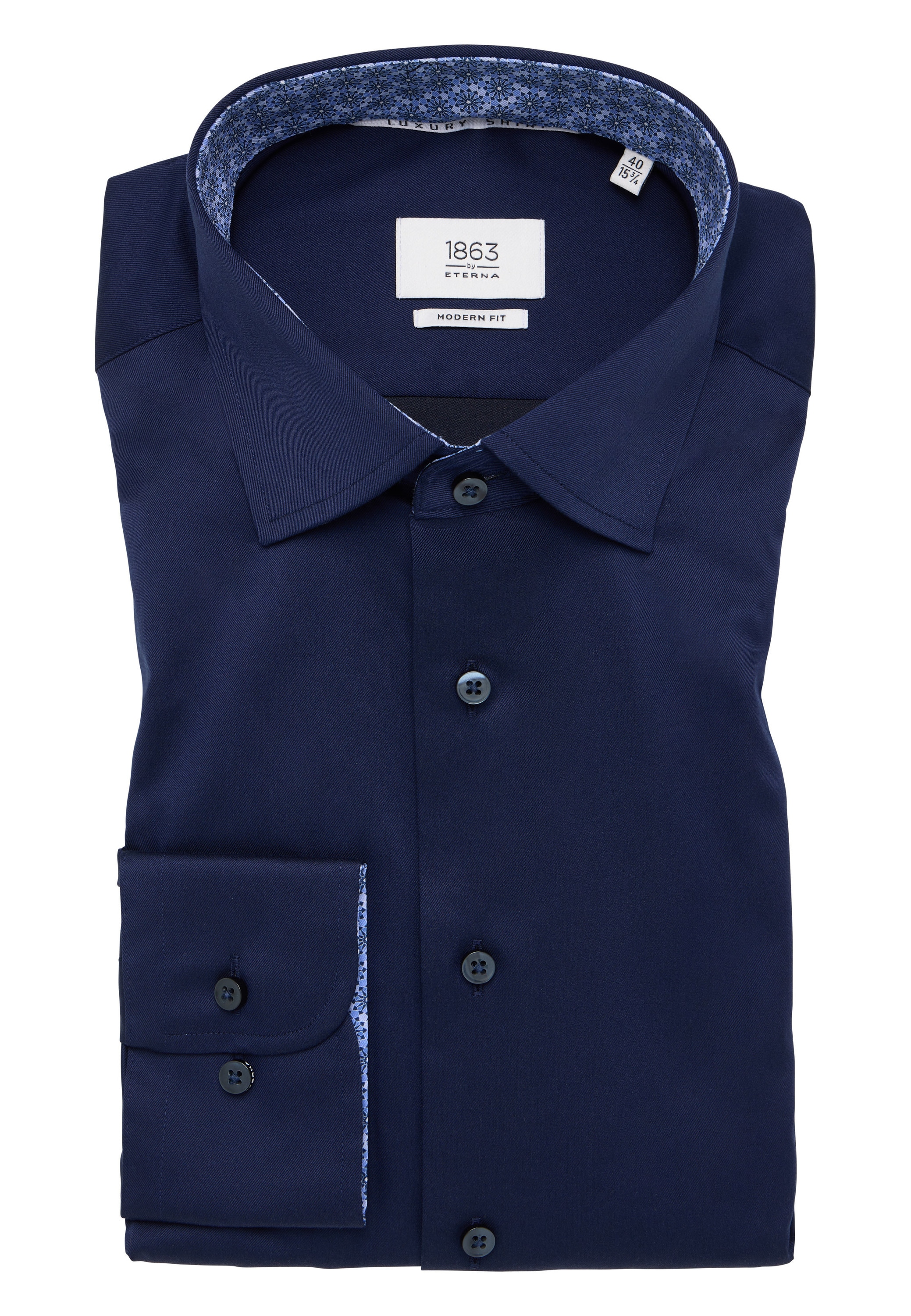 Eterna Langarmhemd »MODERN FIT«, NON IRON (bügelfrei)