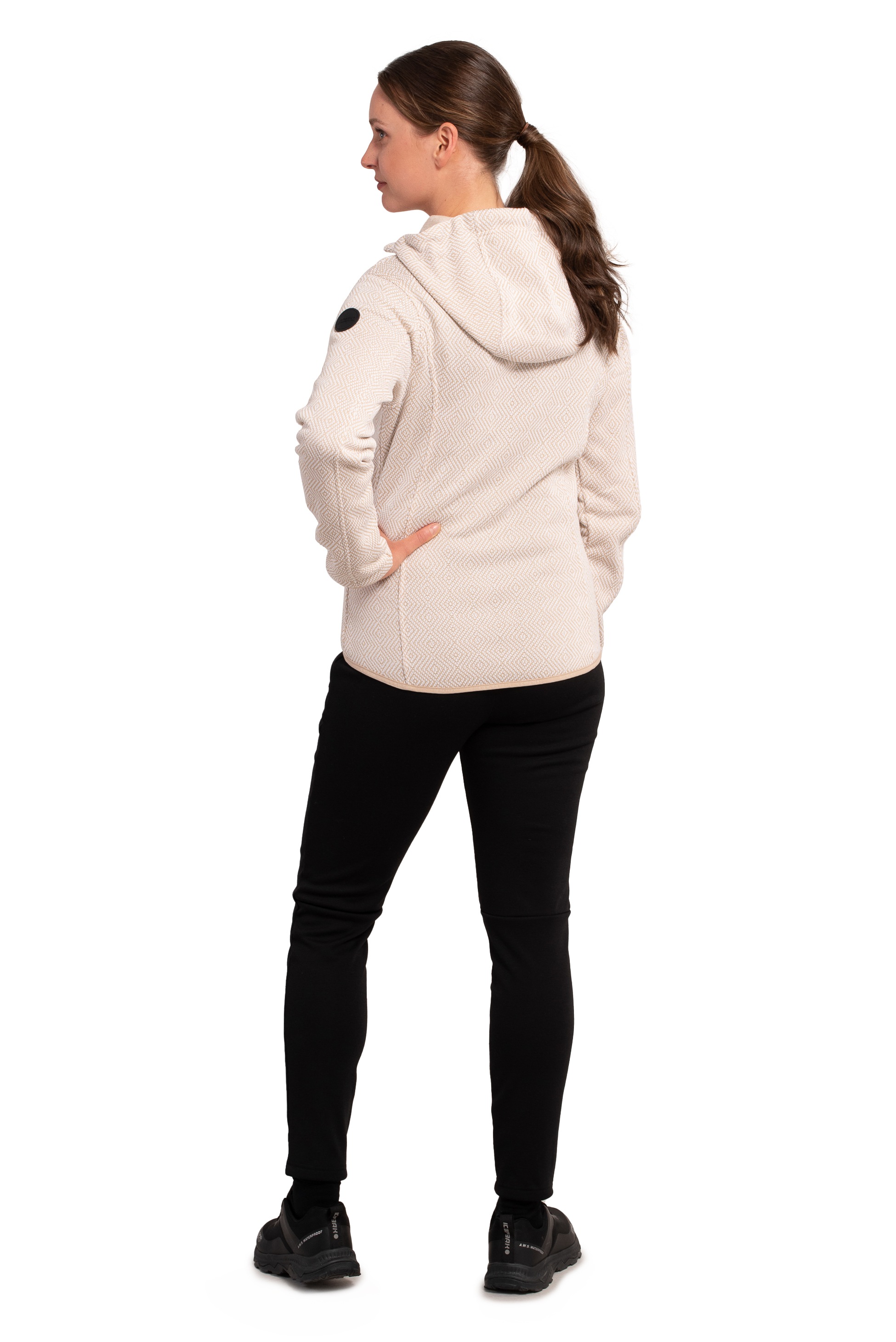 Icepeak Strickjacke "D STRICKFLEECE JACKE AUEN", in gemusteter Optik günstig online kaufen