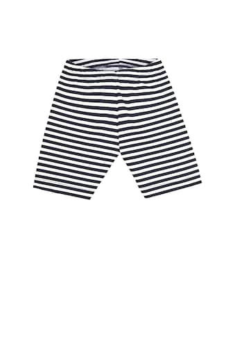 Bermudas »TRIGEMA Geringelte Baby-Bermuda mit Elastikbund«, (1 tlg.)