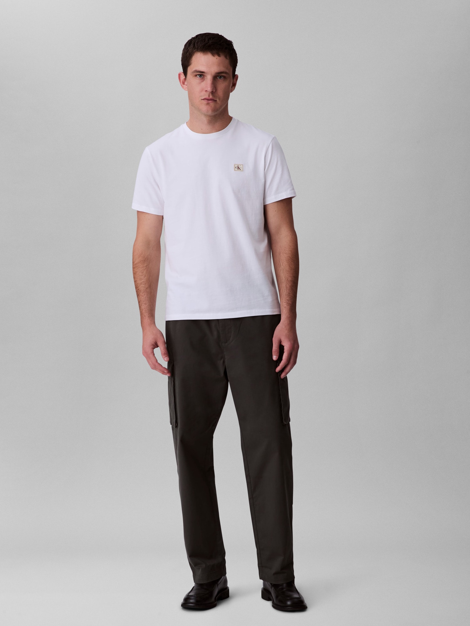 Calvin Klein Jeans Cargohose "CO PULL ON STRAIGHT CARGO PANT", in Unifarbe günstig online kaufen