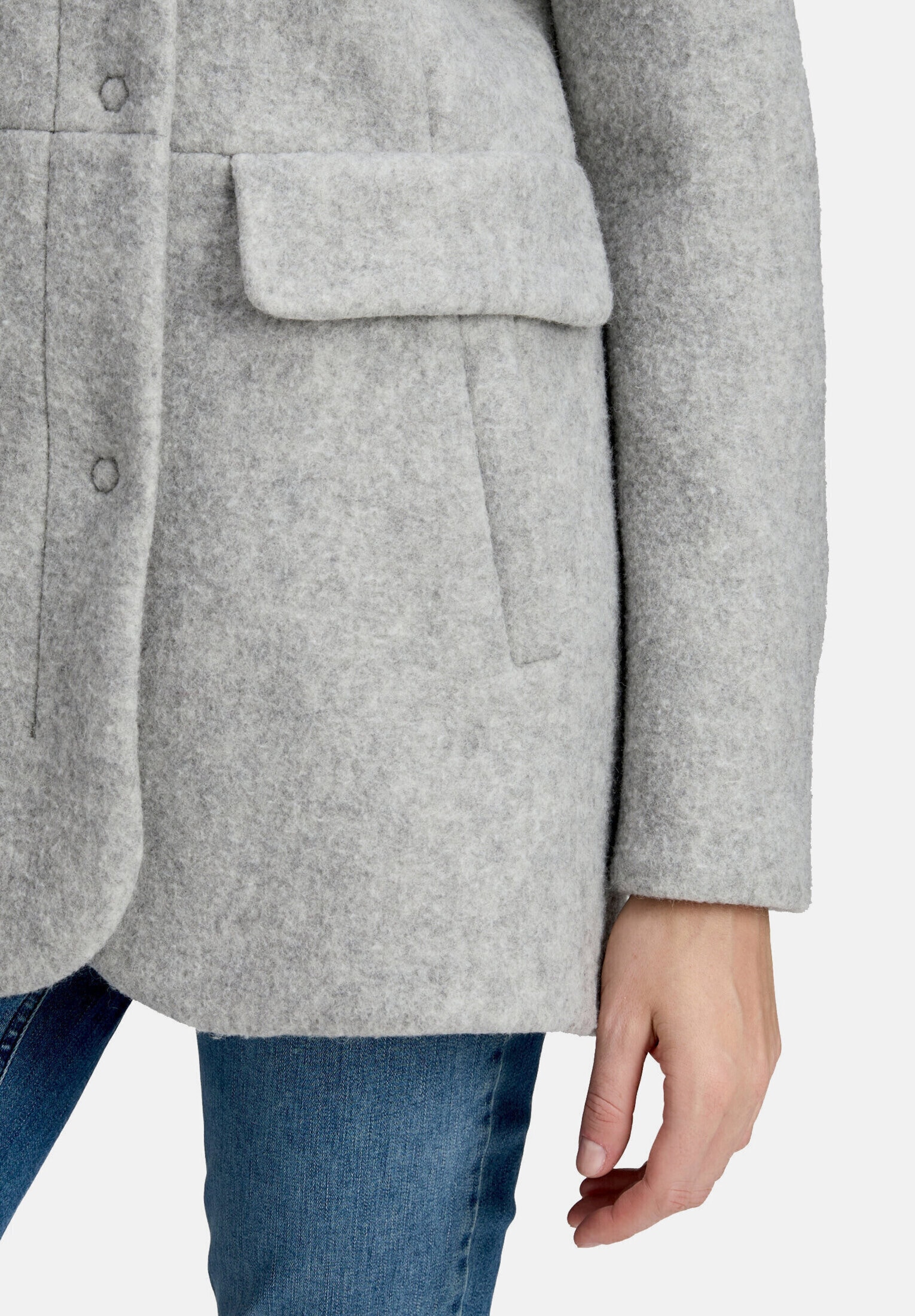 Amber & June Winterjacke »Damen mit Kapuze« mit Kapuze