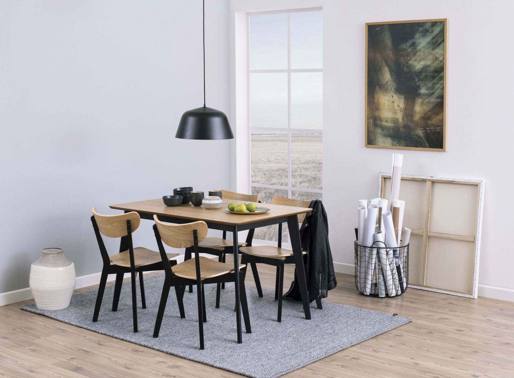 Tischplatte | in (1 »Roxby«, Eiche Küchentisch, ACTONA Furnier BAUR MDF St.), GROUP Esstisch und kaufen