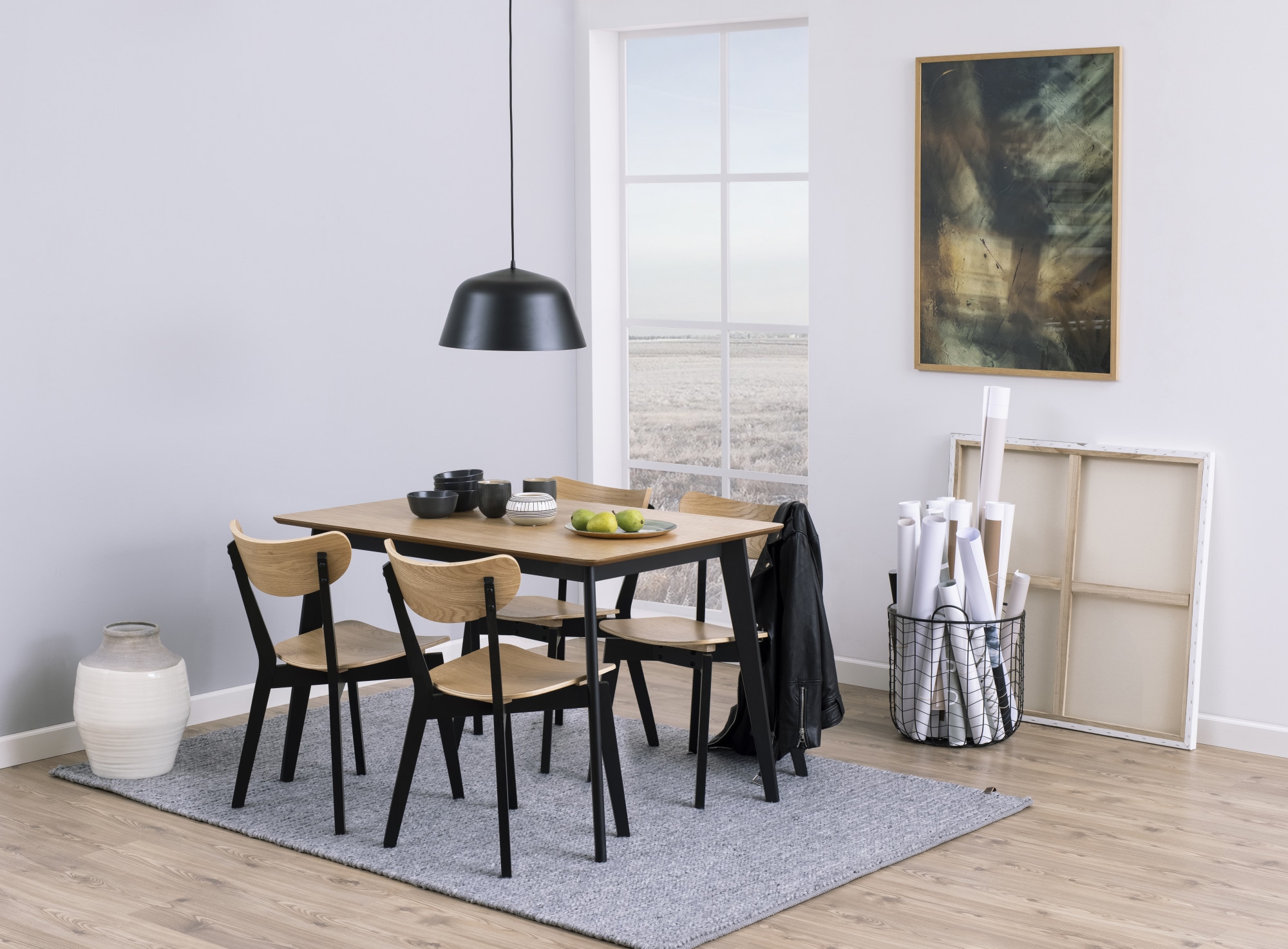 ACTONA GROUP Esstisch "Roxby" 1 Stk. tlg. Küchentisch, Tischplatte in MDF u günstig online kaufen
