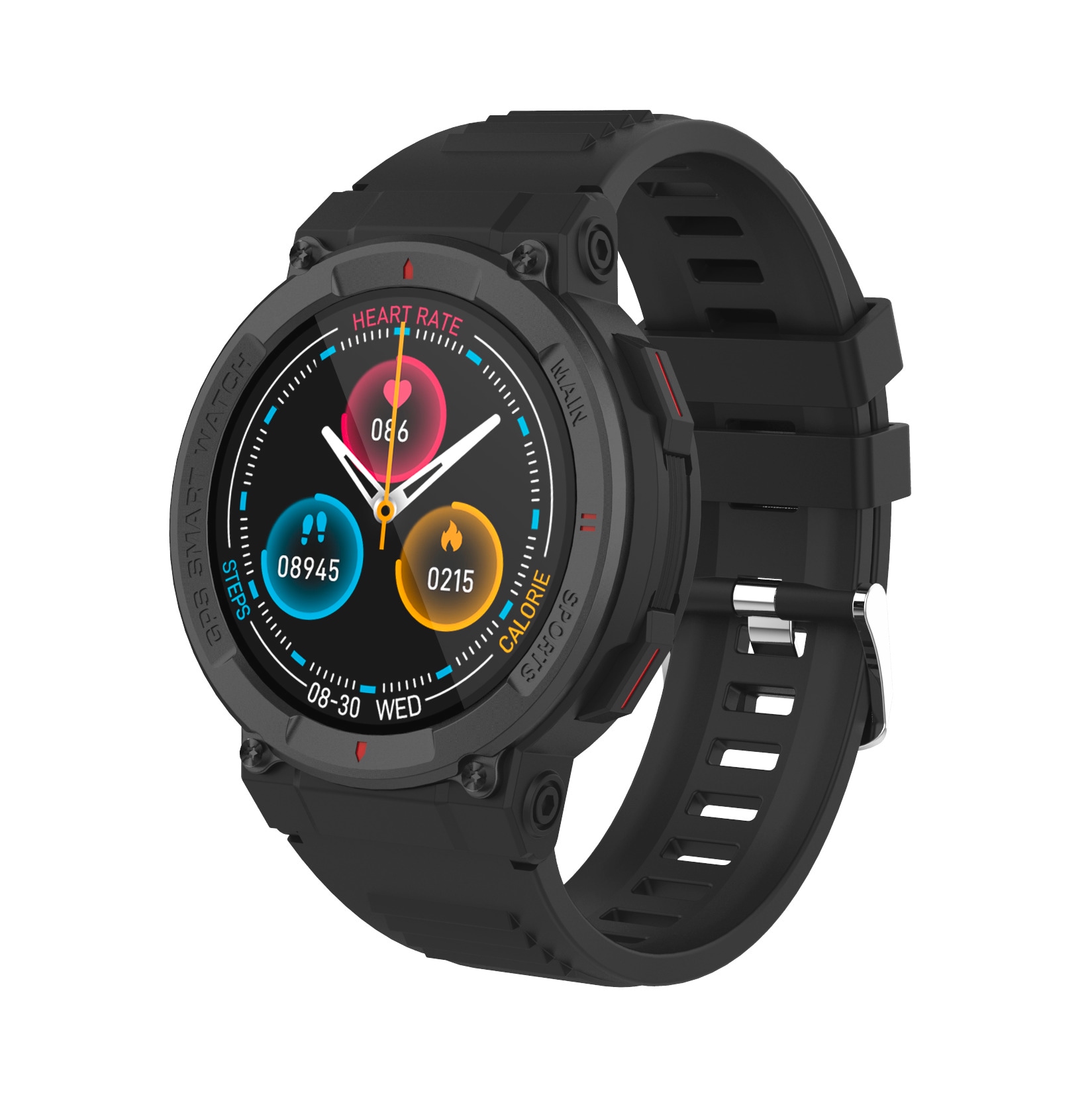 Smartwatch »SWG-339 GPS«, (3,53 cm / 1,39 Zoll),)