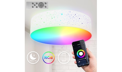 LED Deckenleuchte »WiFi RGB-CCT Deckenlampe, APP-Steuerung, iOS+Andorid«, 1...