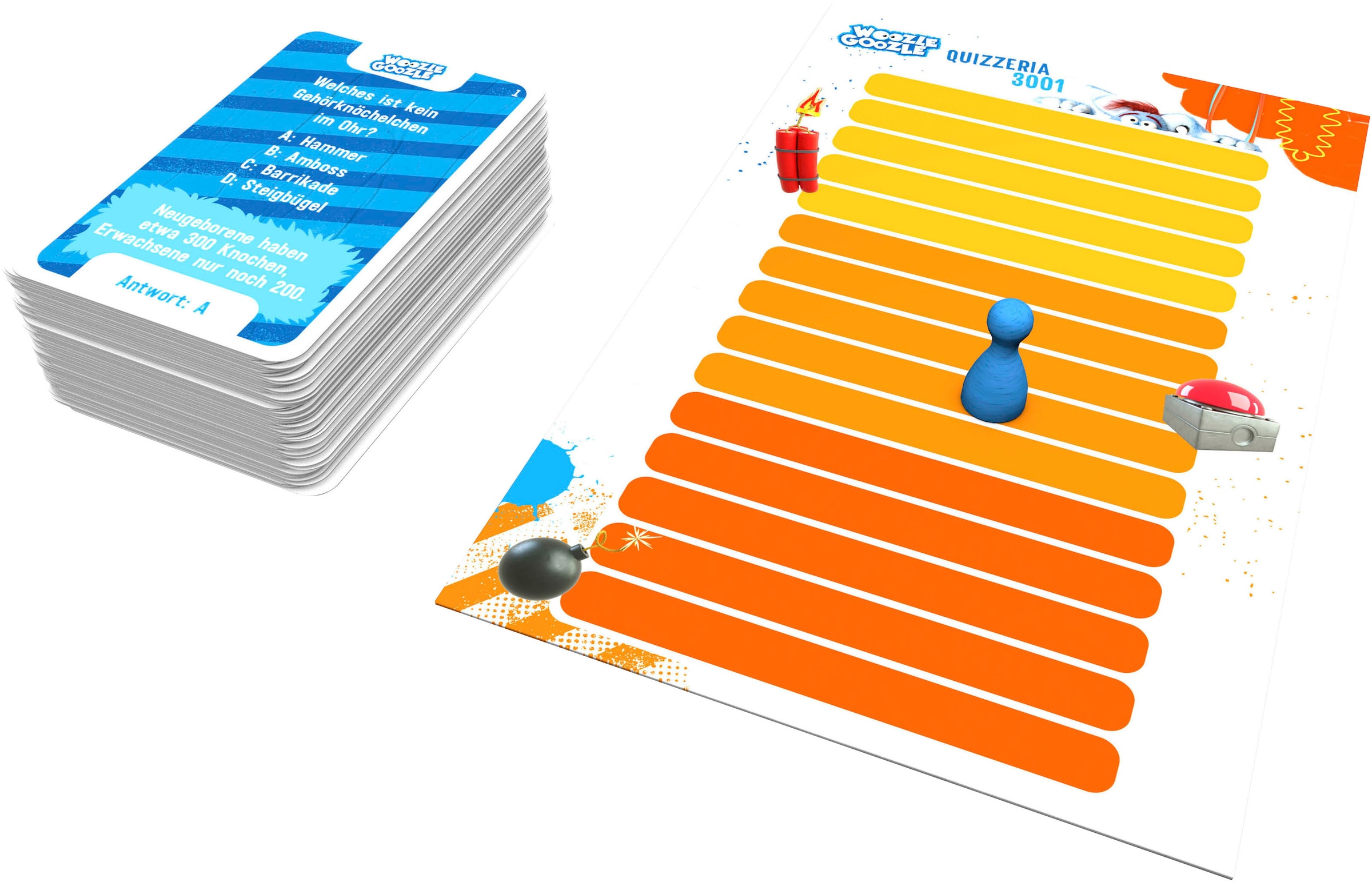 Noris Spiel »Woozle Goozle, Quizzeria«, Made in Germany