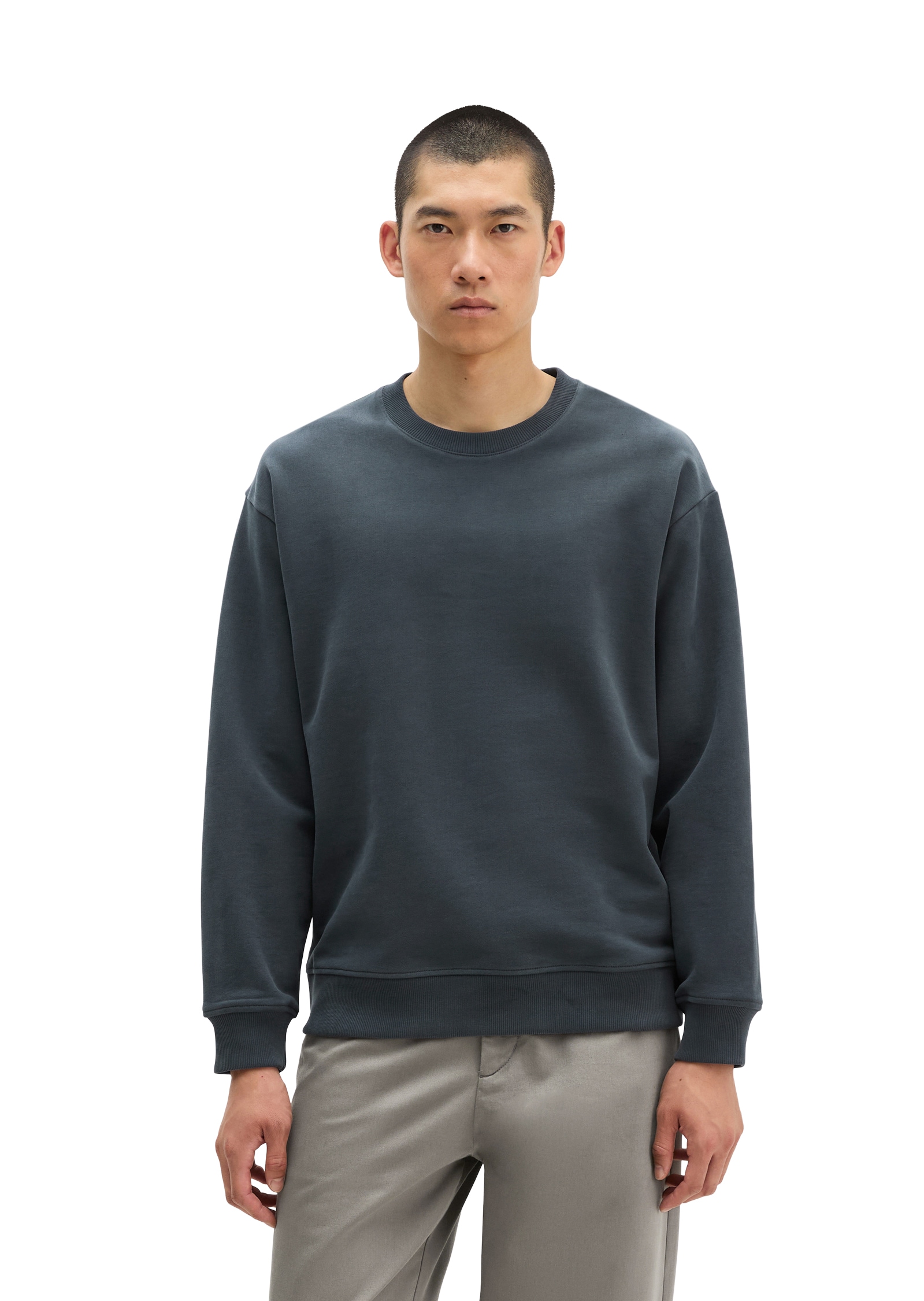 Marc OPolo Sweatshirt, mit Logostickerei auf dem Rücken