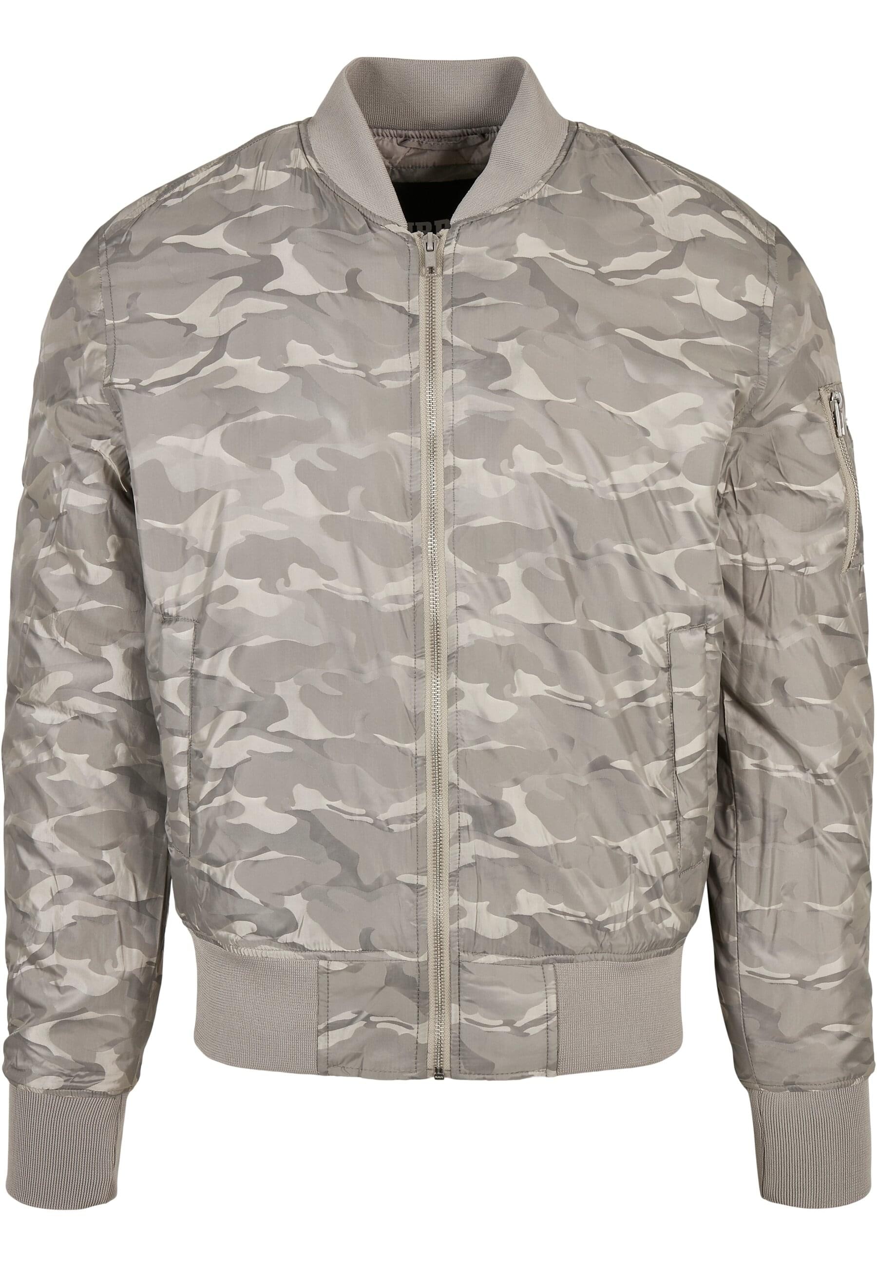URBAN CLASSICS Bomberjacke »Urban Classics Herren Tonal Camo Bomber Jacket«, (1 St.), ohne Kapuze