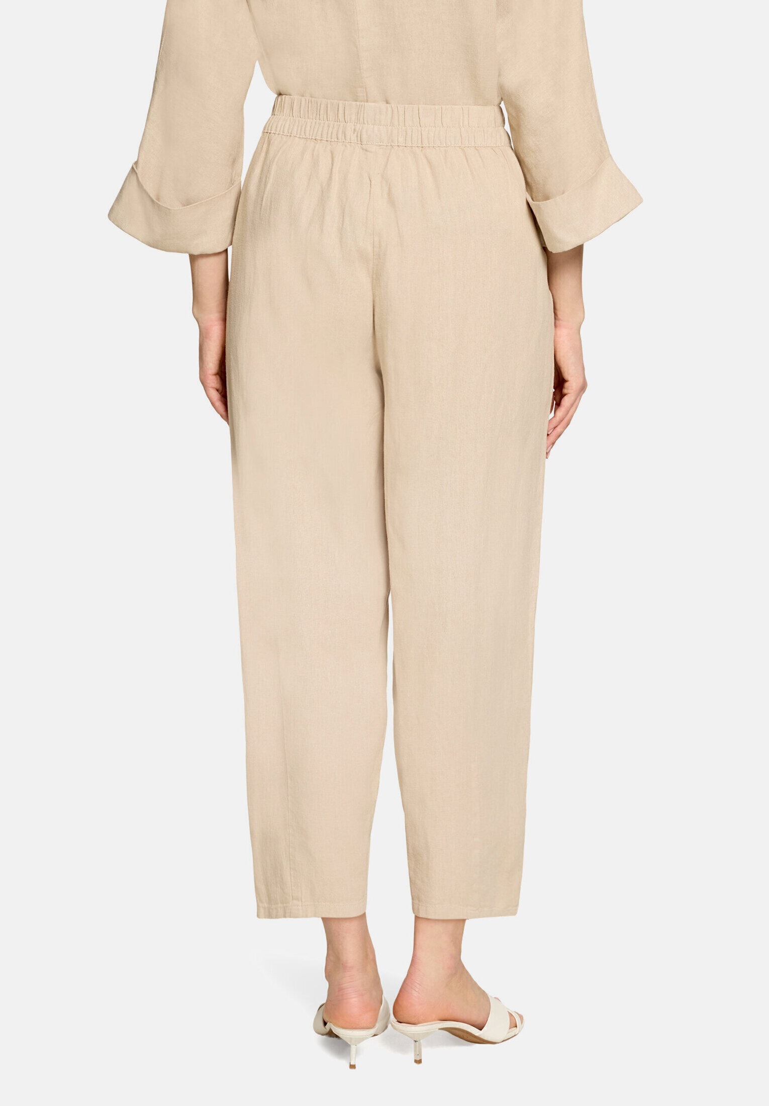 Cartoon Leinenhose »Damen mit Gummizug«