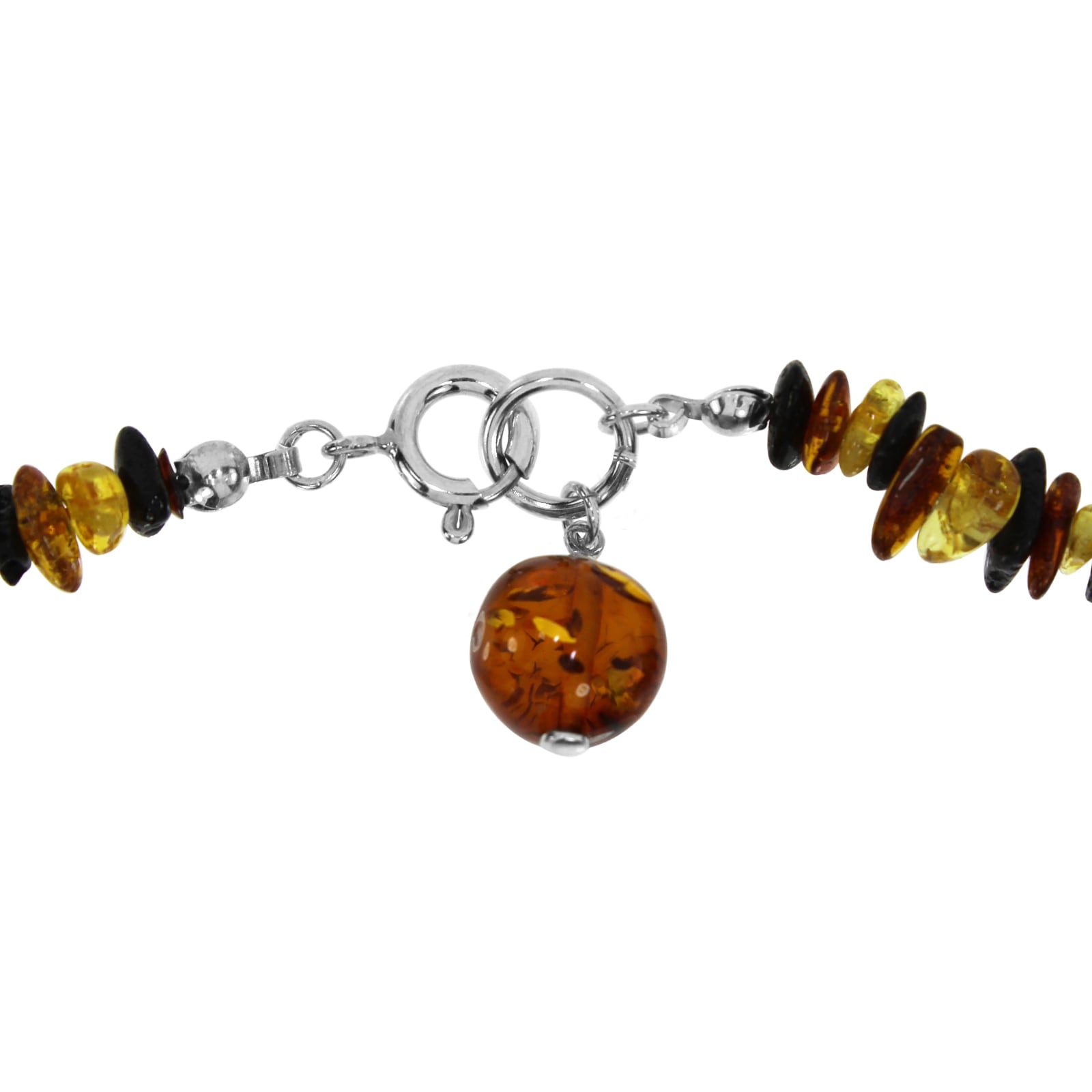 OSTSEE-SCHMUCK Gliederkette »Ostsee-Schmuck Kette Kugel 12 mm Kette Kugel 12 mm«, (1 tlg.)