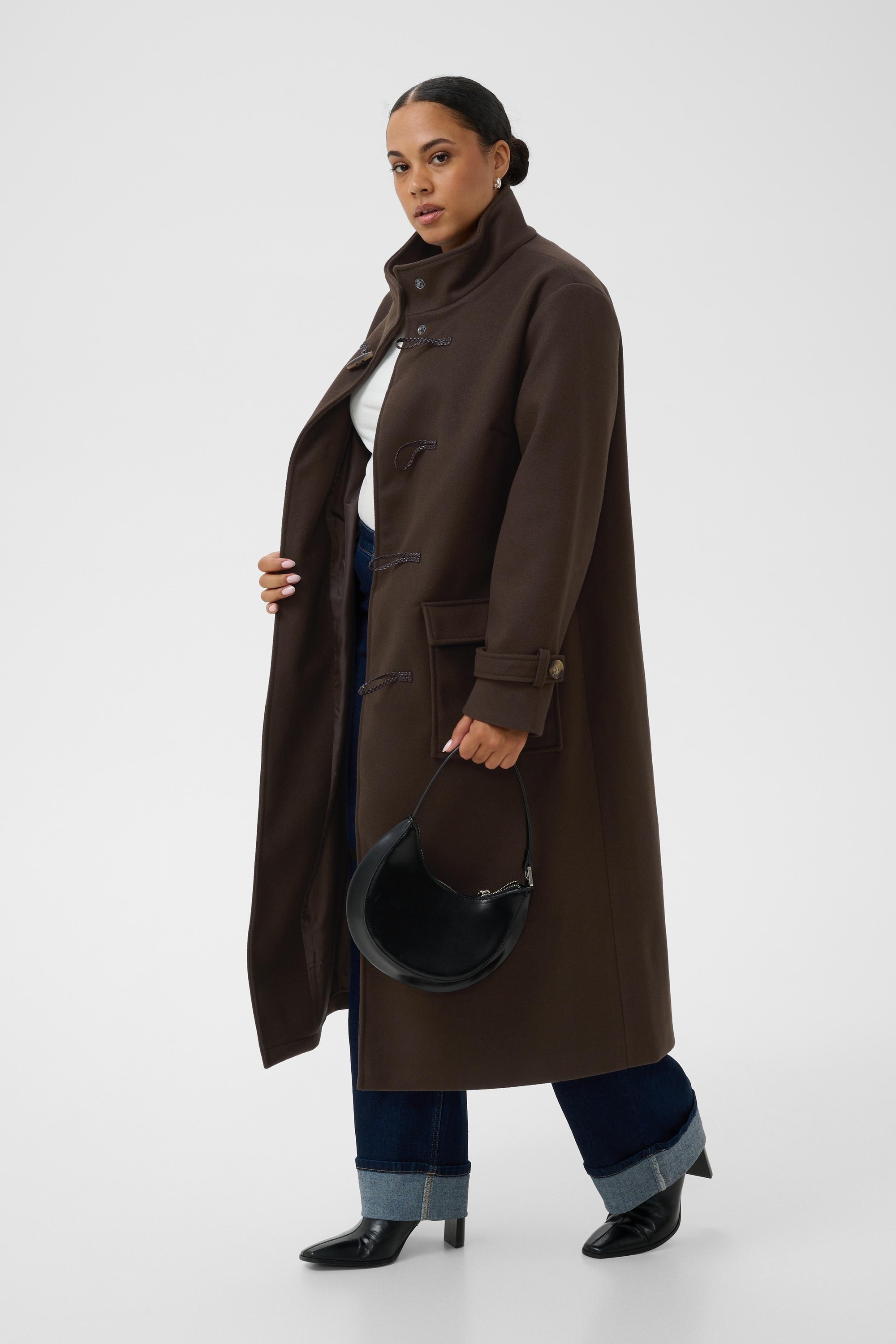 KAFFE Curve Allwetterjacke »KAFFE Curve Jacke KChannelis«