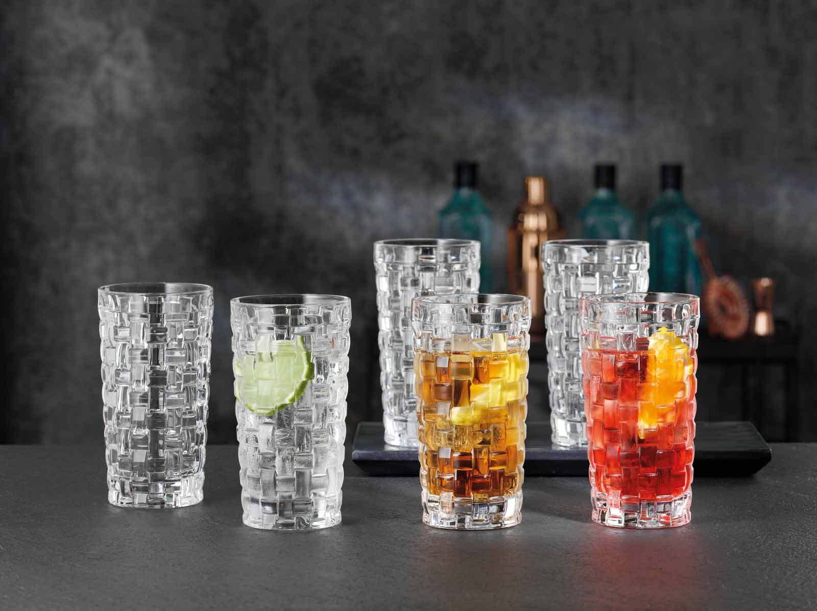 Nachtmann Longdrinkglas »Longdrinkgläser Bossa Nova 395 ml 6er Set transparent«