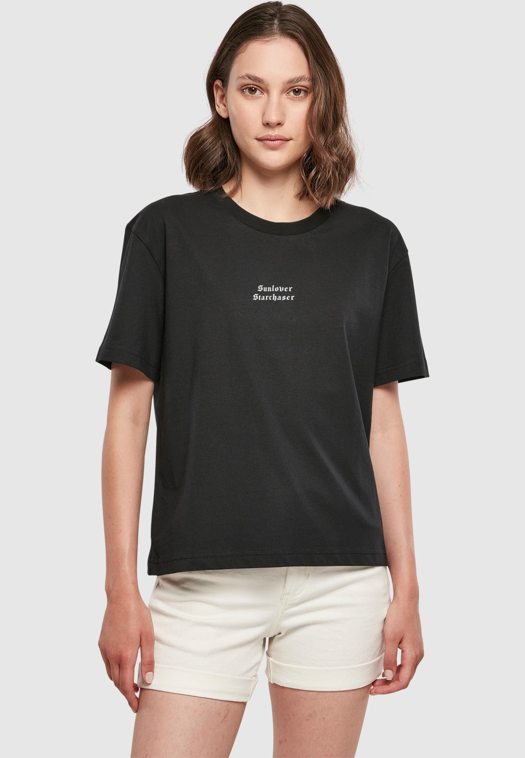 Miss Tee T-Shirt »Miss Tee Damen Sunlover Starchaser Tee«, (1 tlg.)